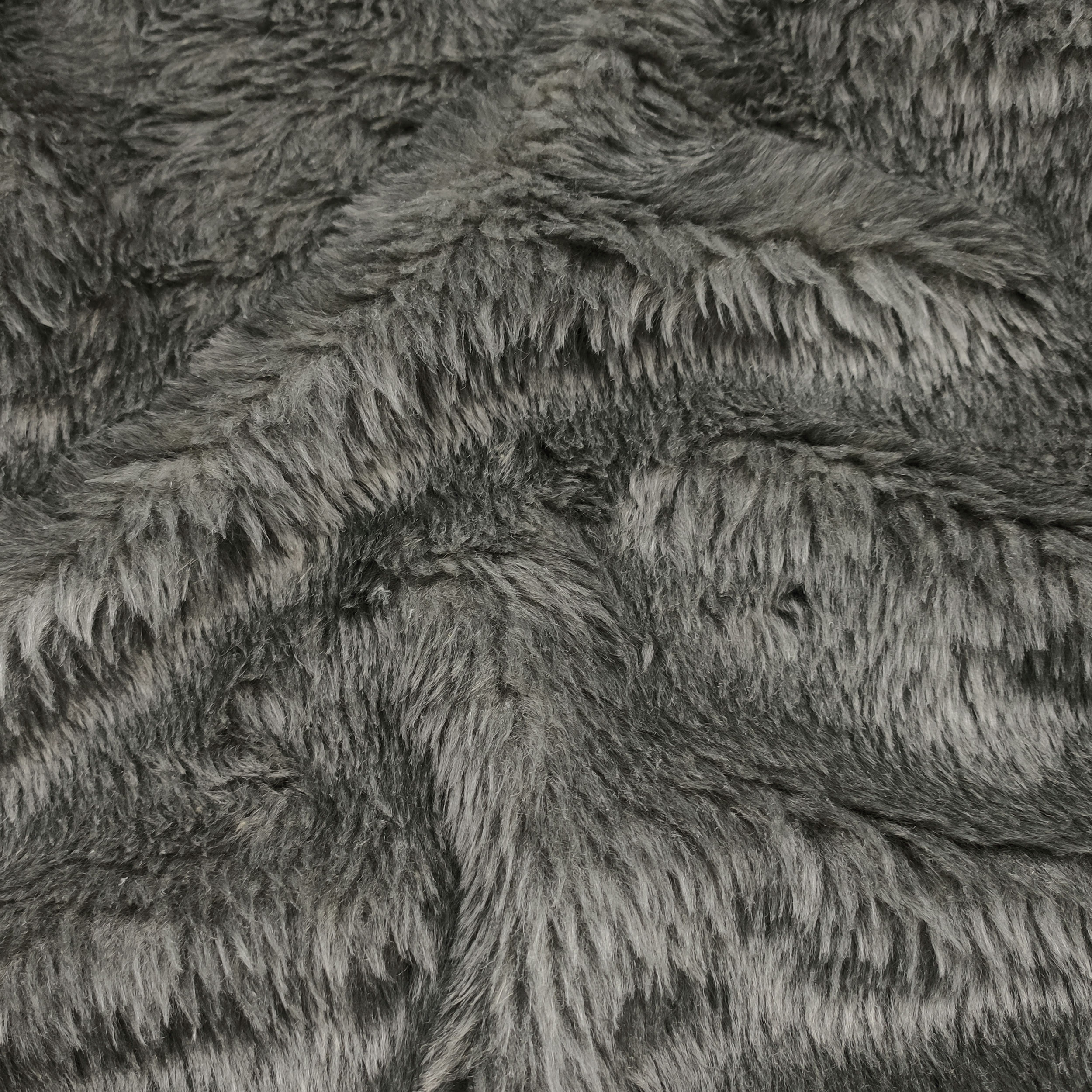 Grey Soft Pile Fabric