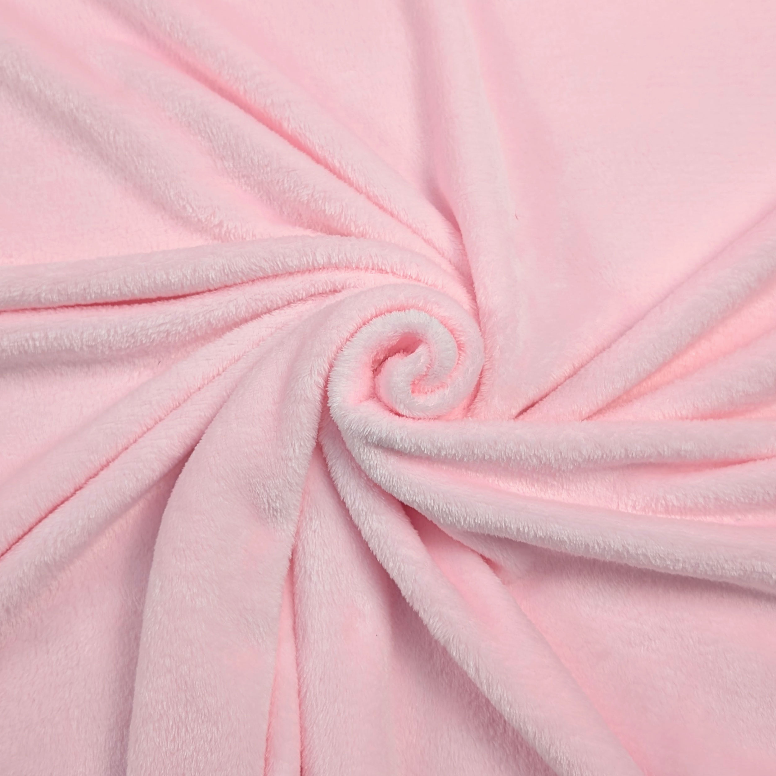 Plain Plush Fleece Fabric Image