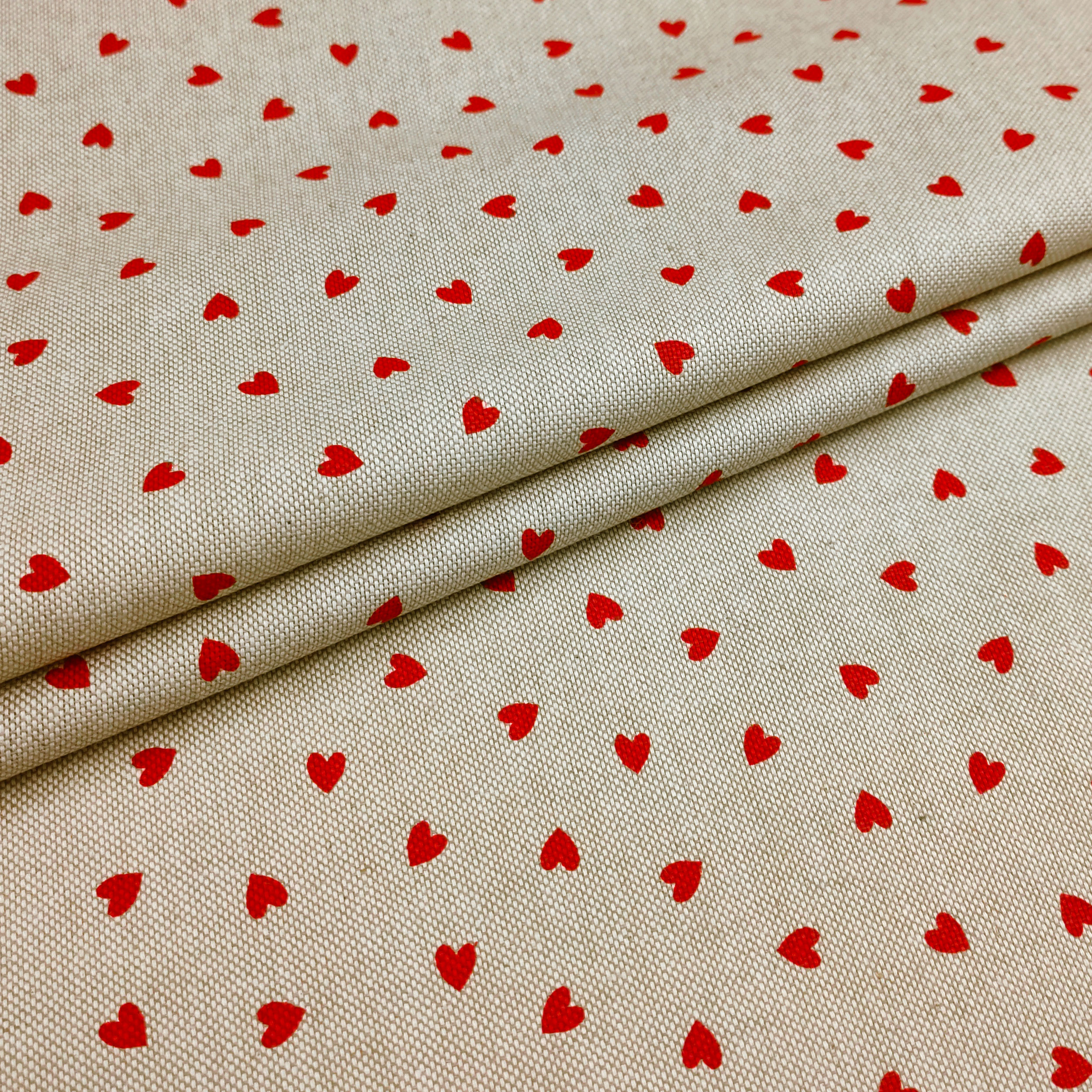 Half Panama - Little Red Hearts Image