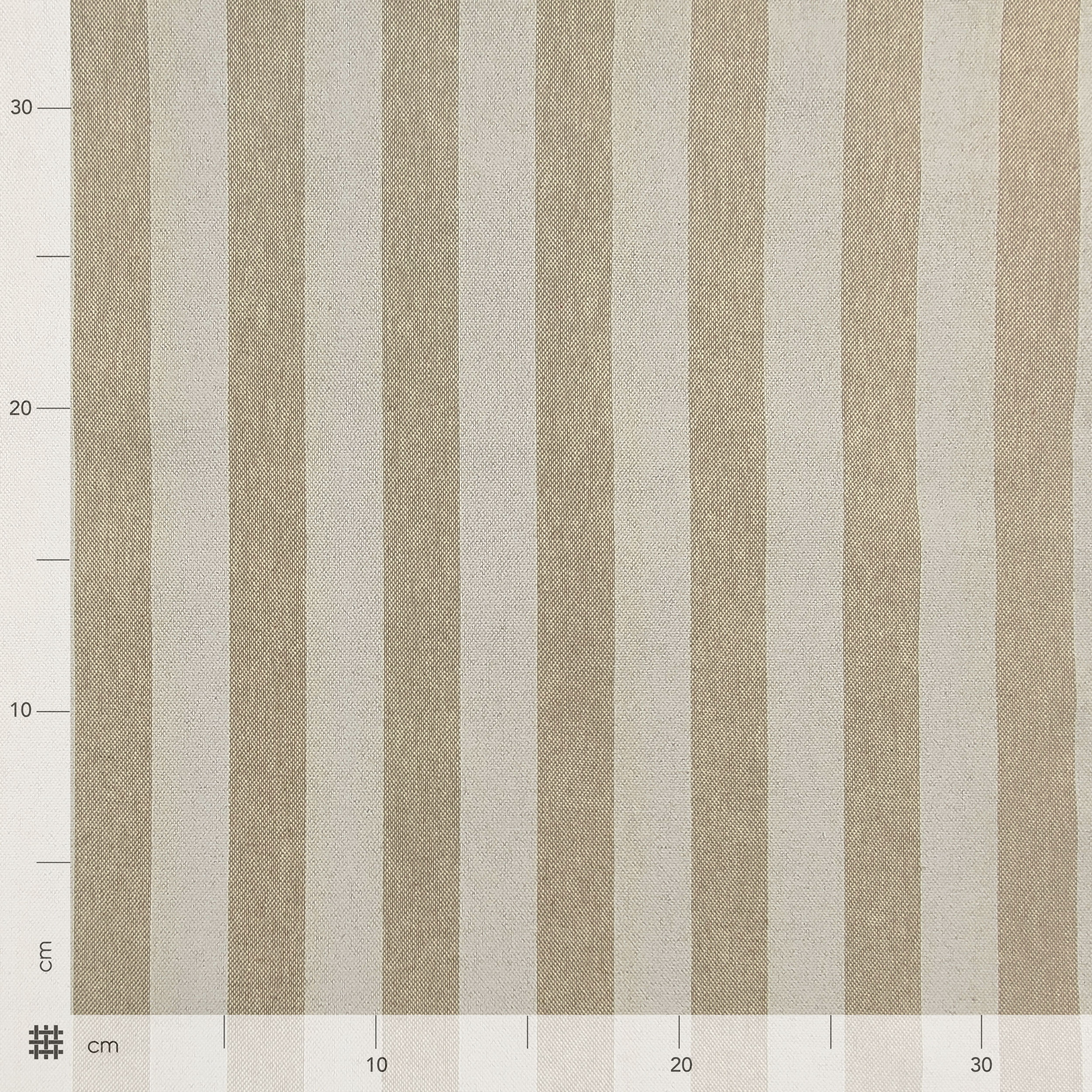 Panama Vertical Stripes Beige