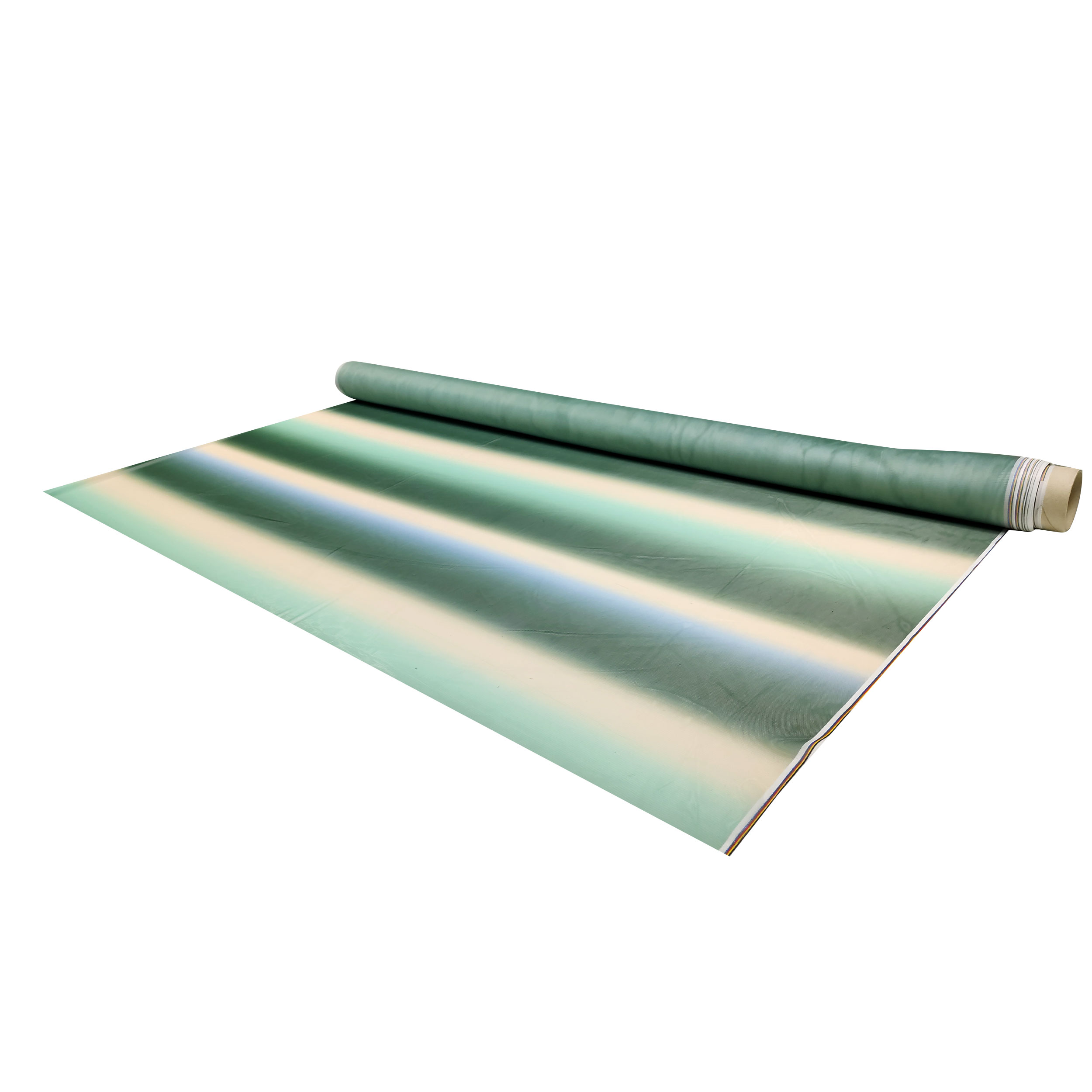 Tulle élastiqué tons verts nuancés