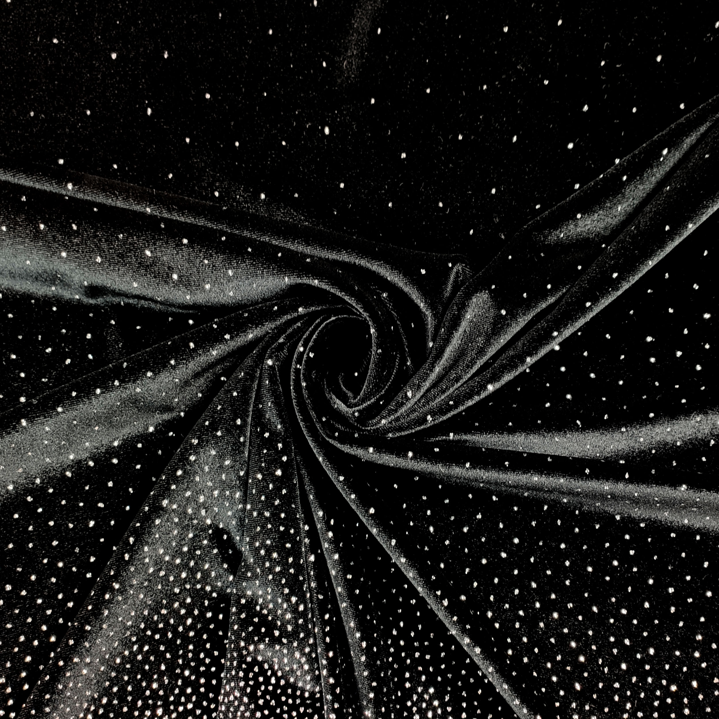 High Fashion Glitter Velour Panel 135x155 cm Image