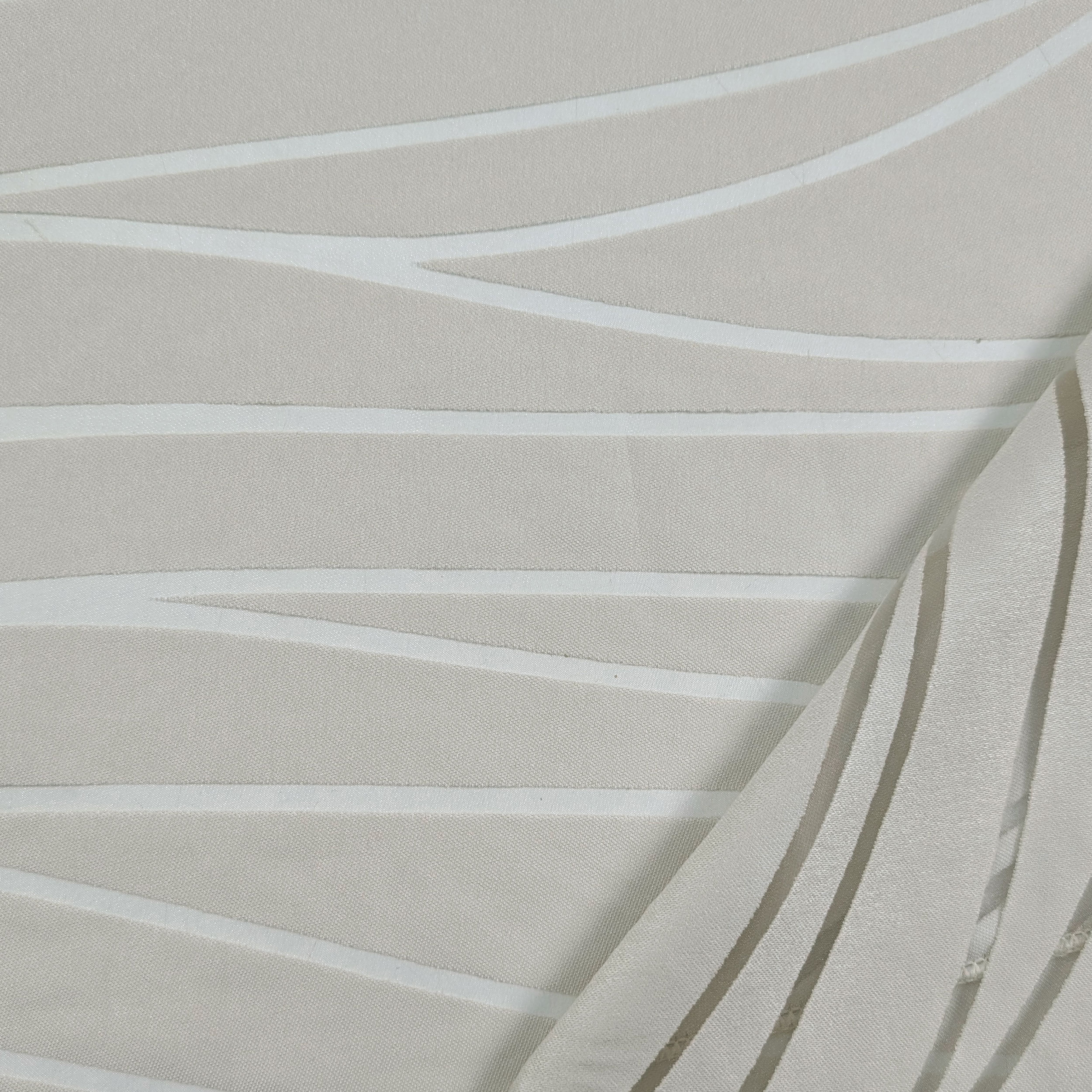 Curtain Fabric Devorè Soft Waves Ecru Image