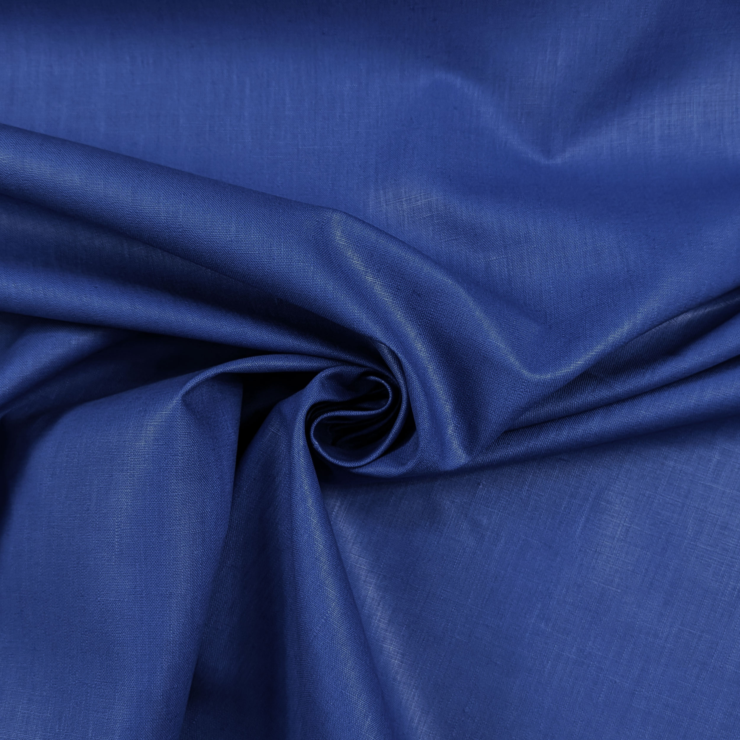 Pure Linen Blue Polka Dots Medium Image