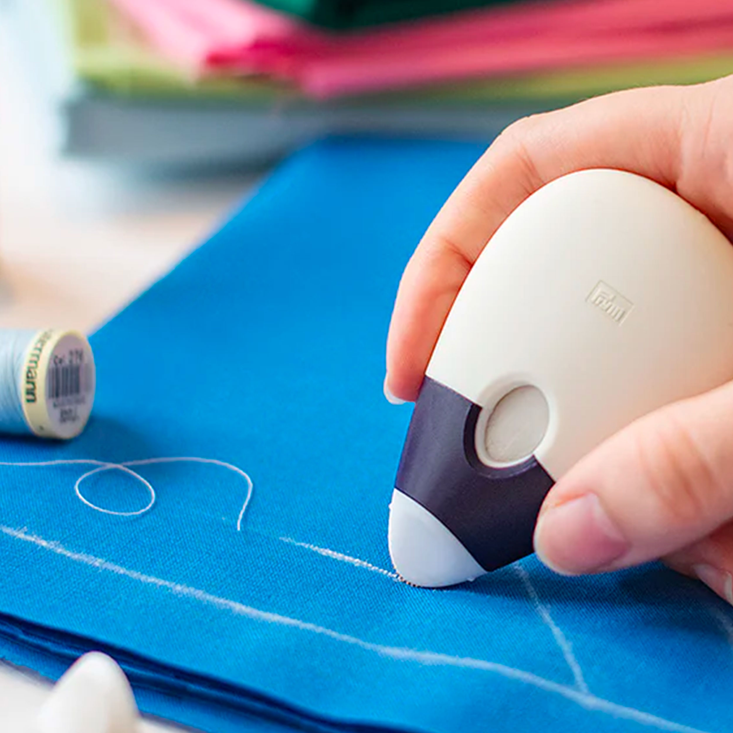 Gutermann Costura 10 Bobinas 100 m Rueda con Tiza Prym