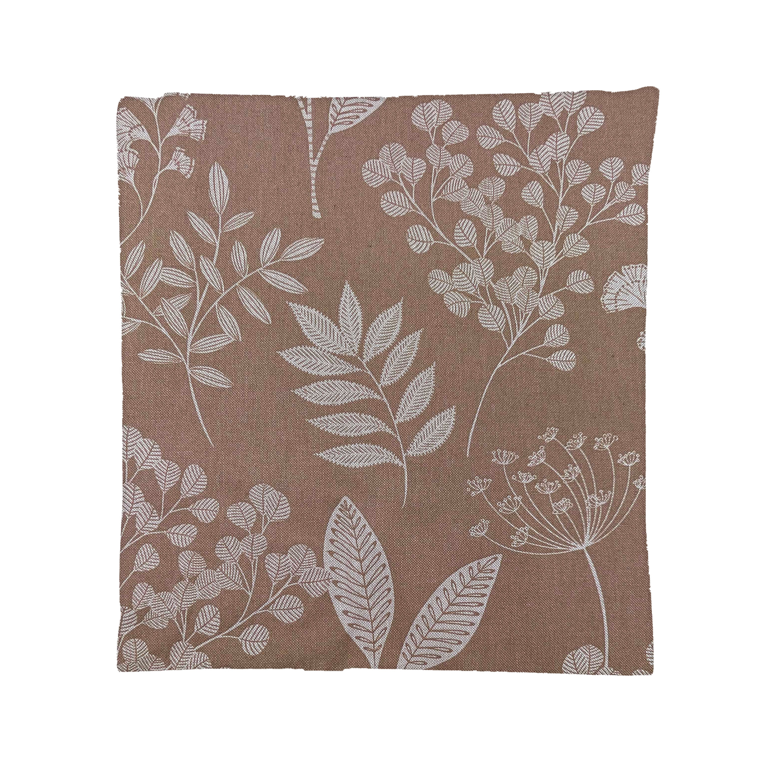 Delicate Flowers Cushion Pillowcase in White Image