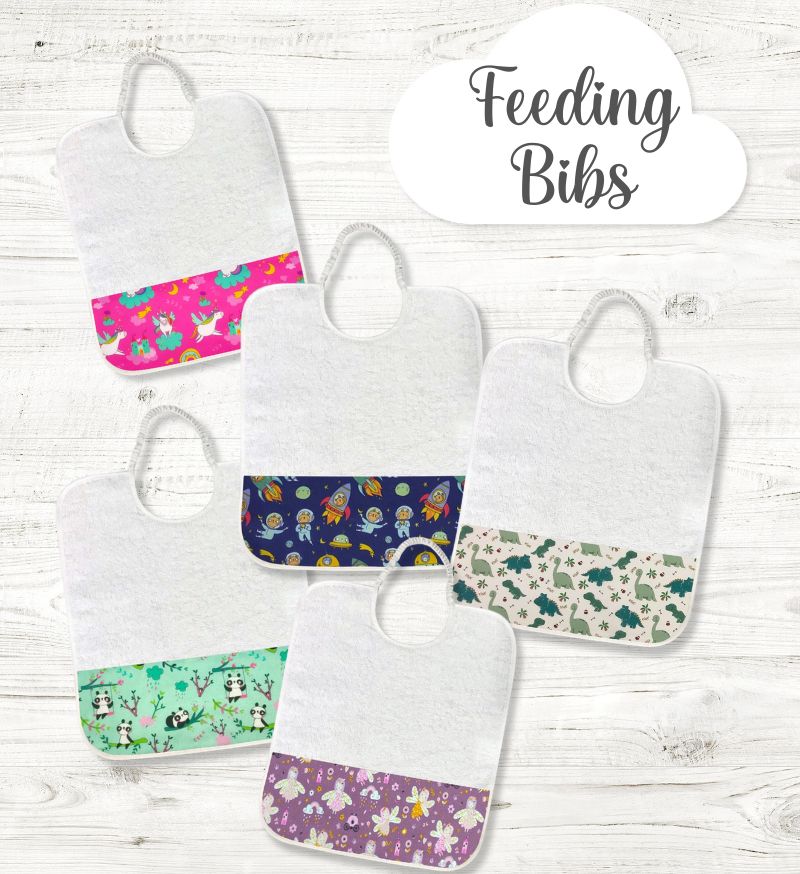 Feeding Bibs panini tessuti