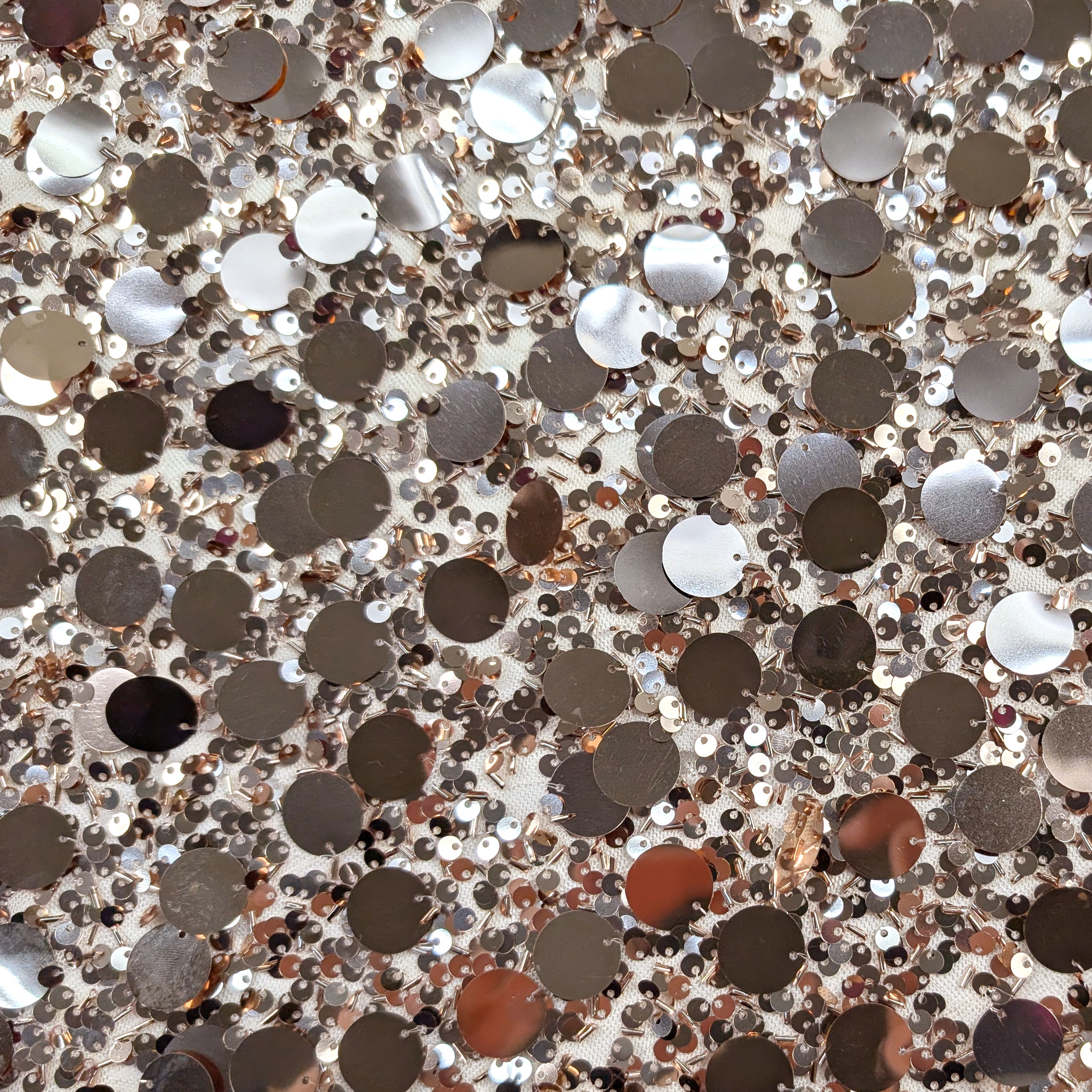 Large powder sequin fabric Image