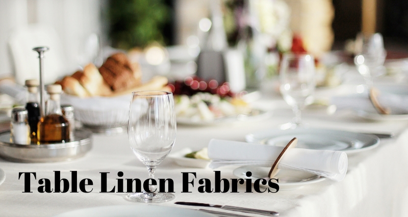 Table Linen Fabrics panini tessuti