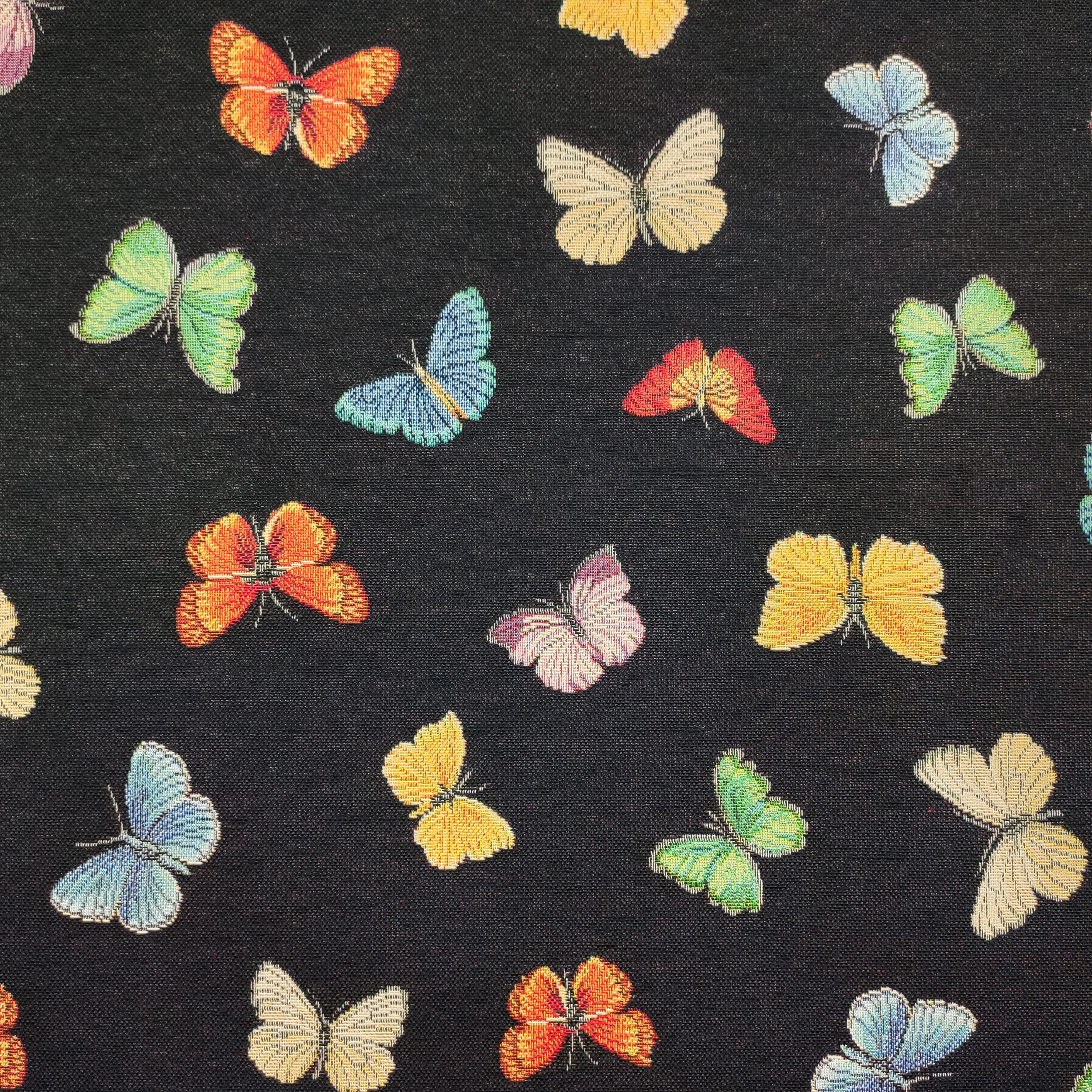 Tela Gobelin Mariposas de colores