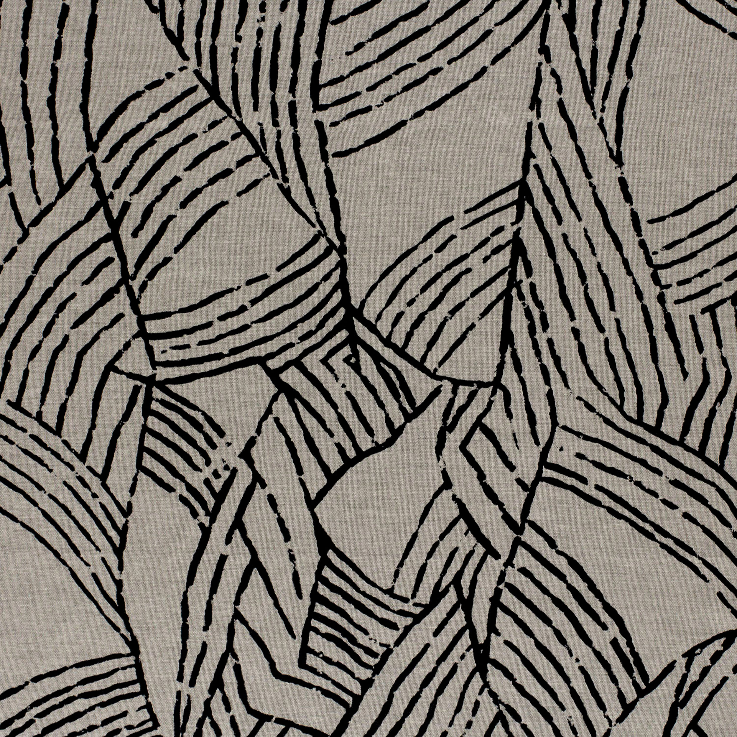 Jersey Mezcla Viscosa Abstracto Fantasía Gris Image