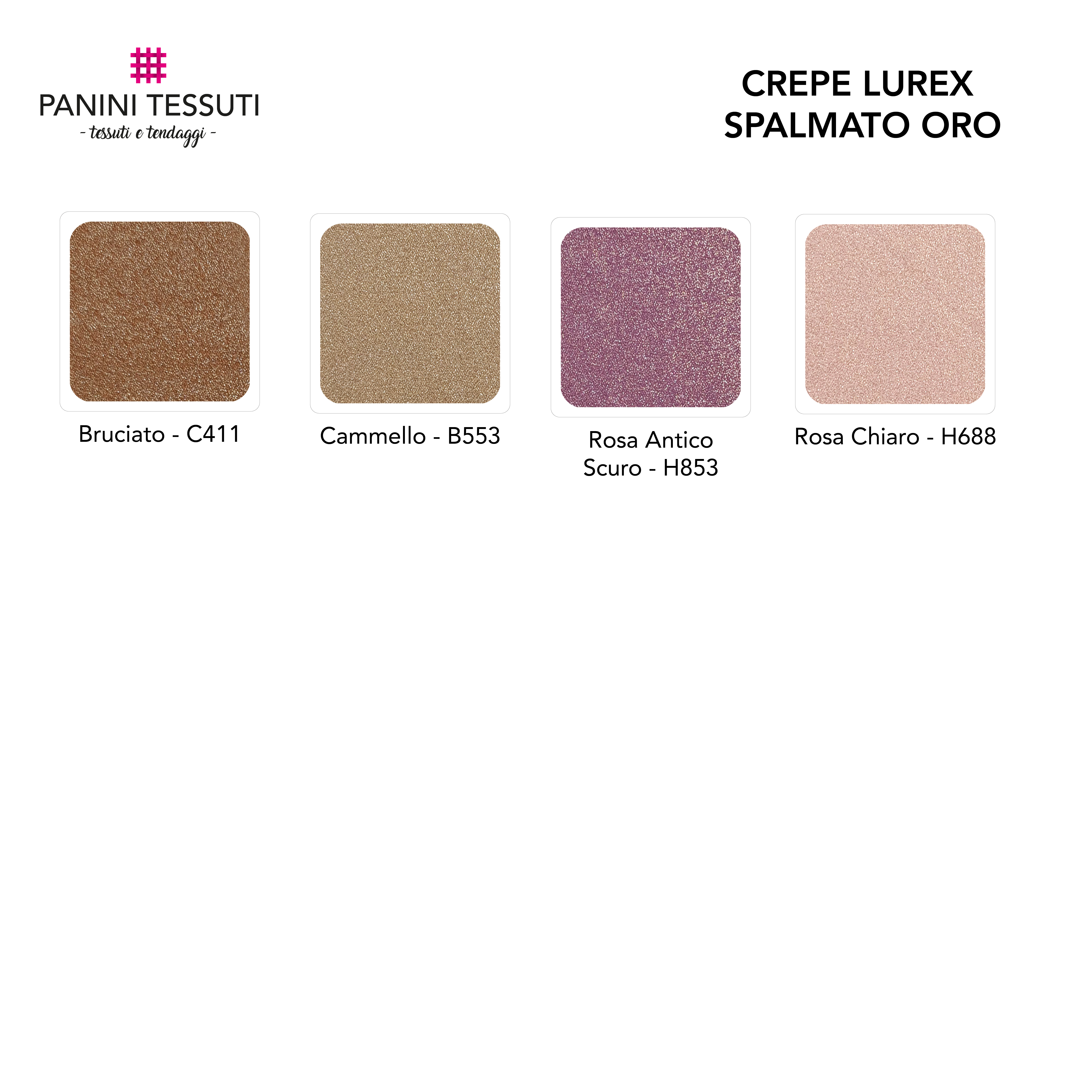 Gold Coated Lurex Crêpe Image