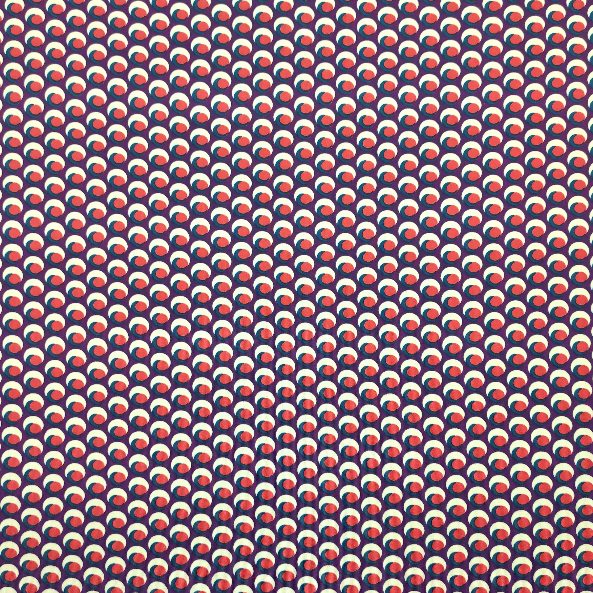 Viscose Silk jersey Abstract Geometric Patterns