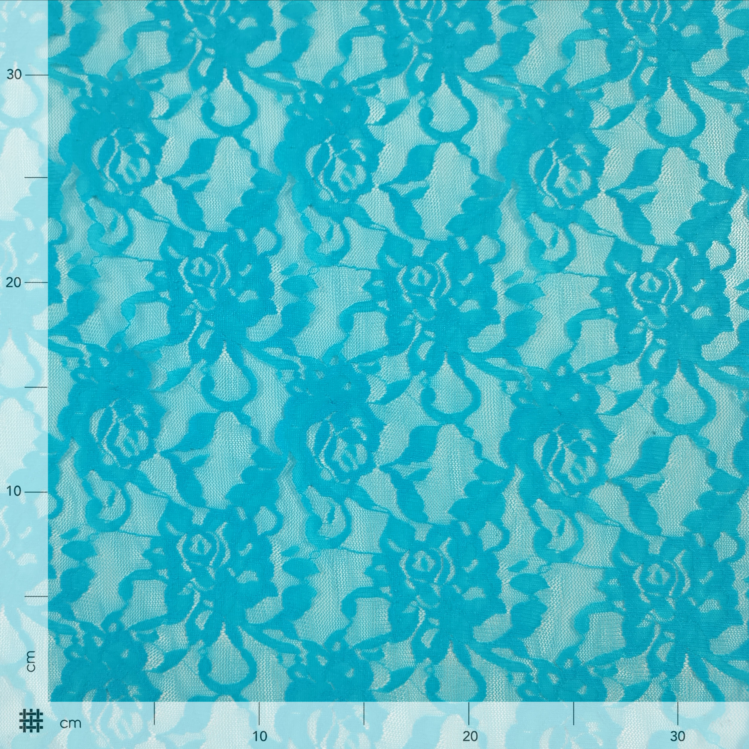 Elastic Lace with Roses Image