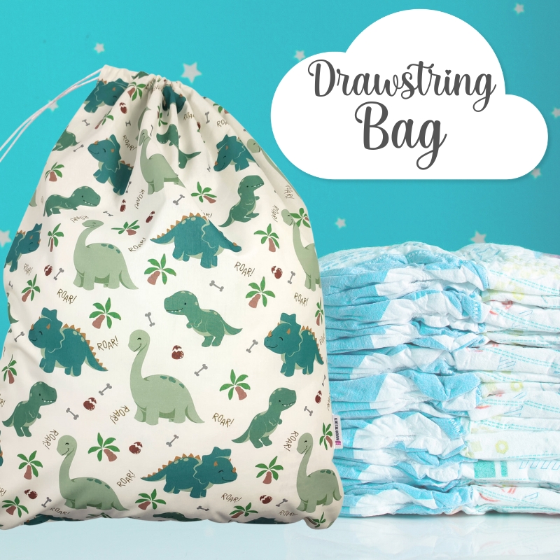 Drawstring Bag panini tessuti
