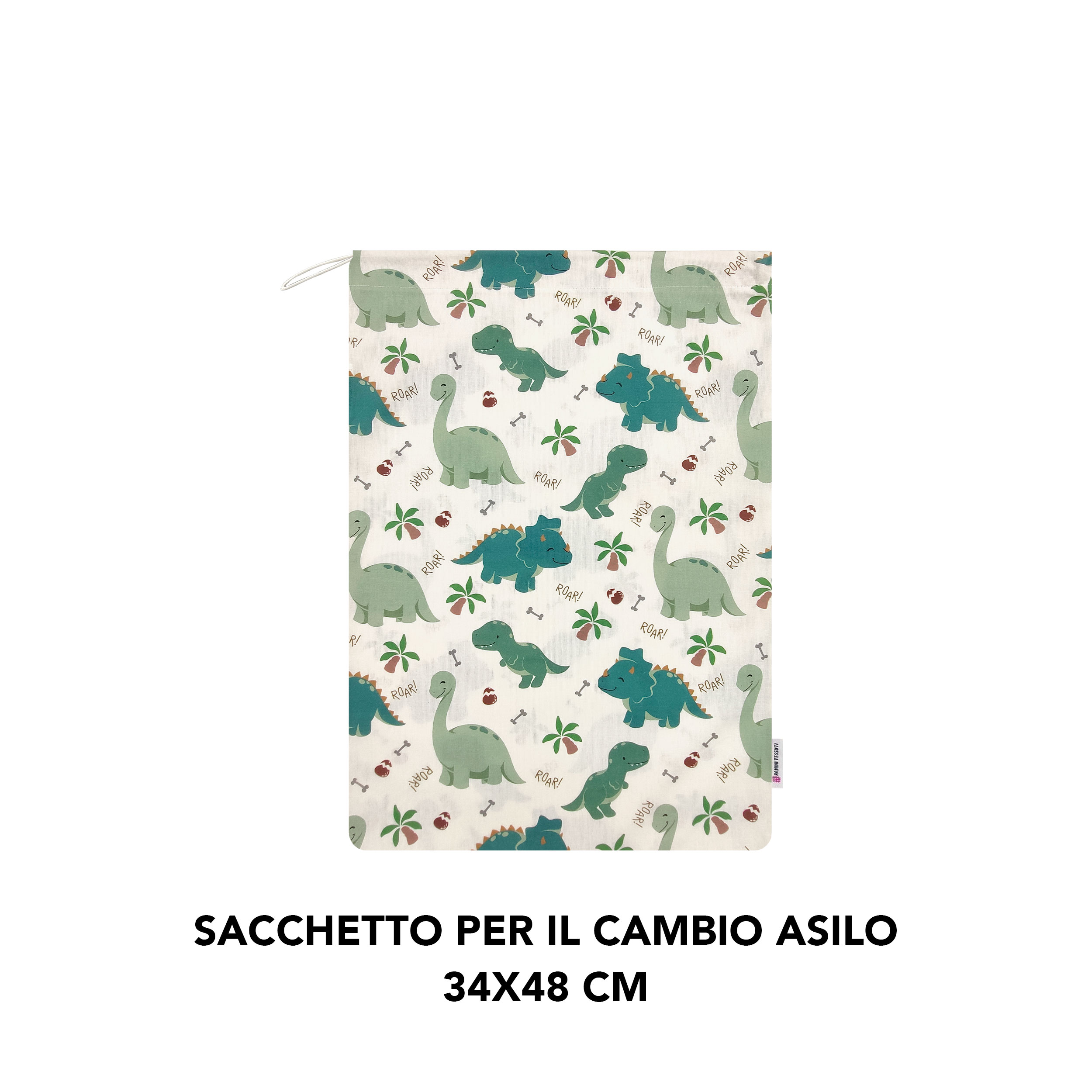 Sac à langer Dinosaure pour l'école maternelle