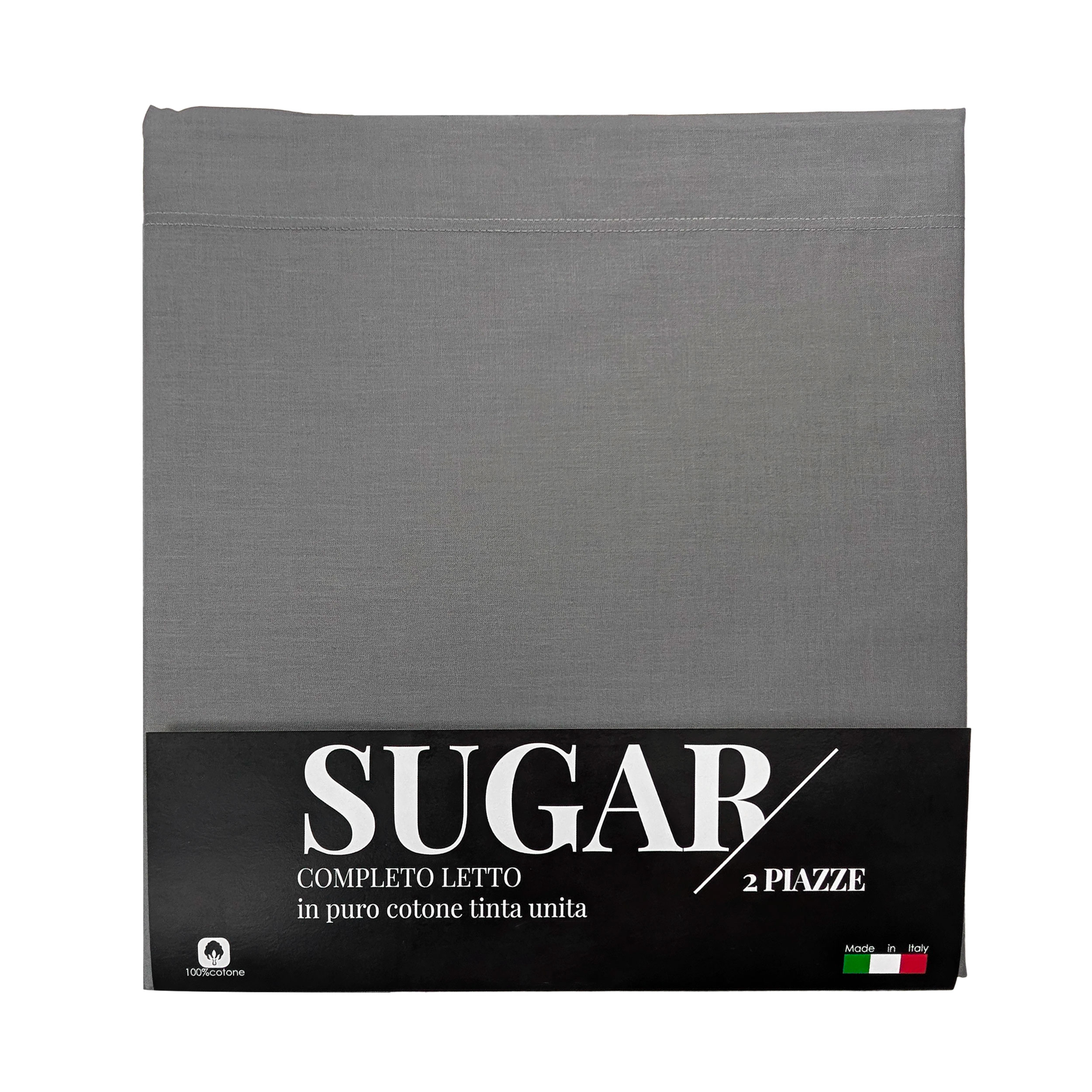 Dark Grey Bed Sheet Set Double Bed Image