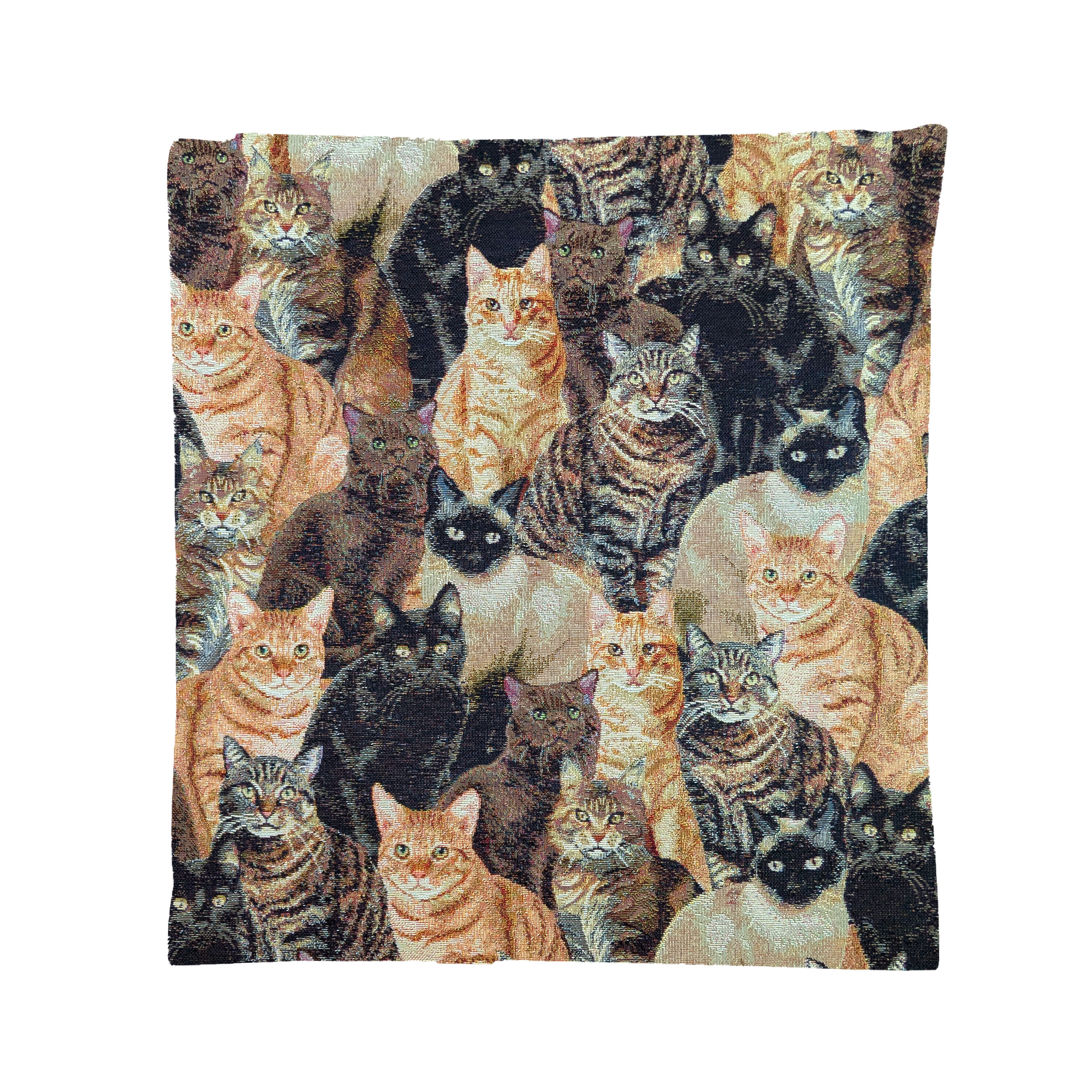 Gobelin Cushion Pillowcase Cat Fantasy Image