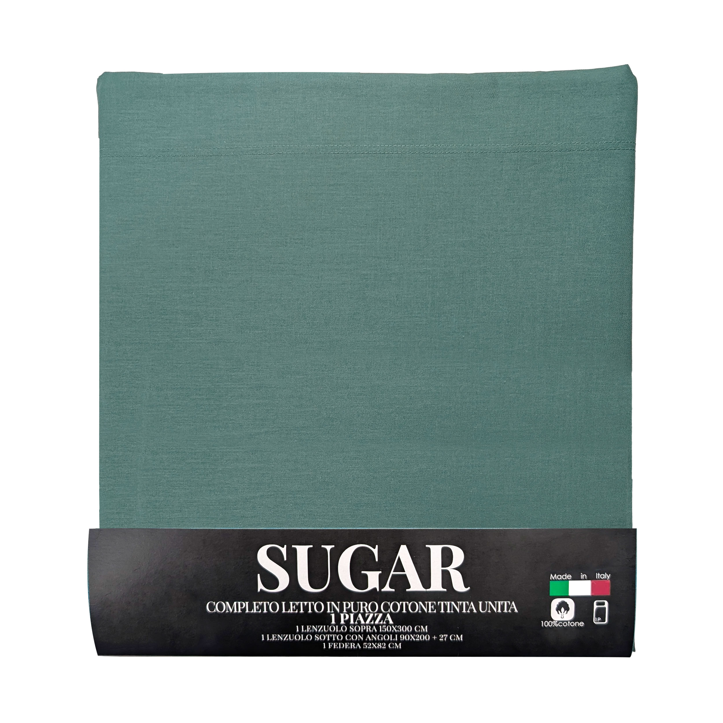 Emerald Green Bed Sheet Set 1 Square Image
