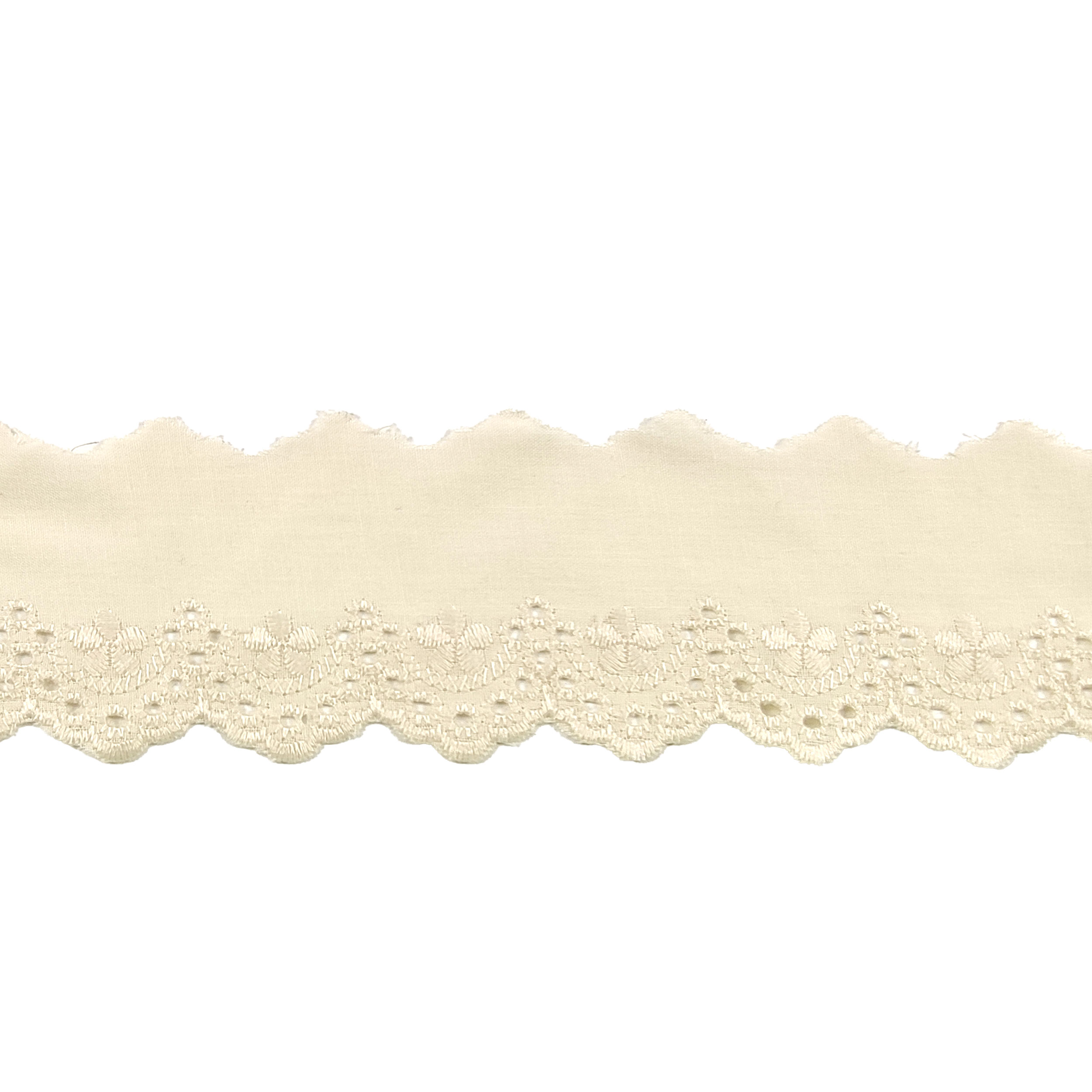 Sangallo Border Prym Floral Cream