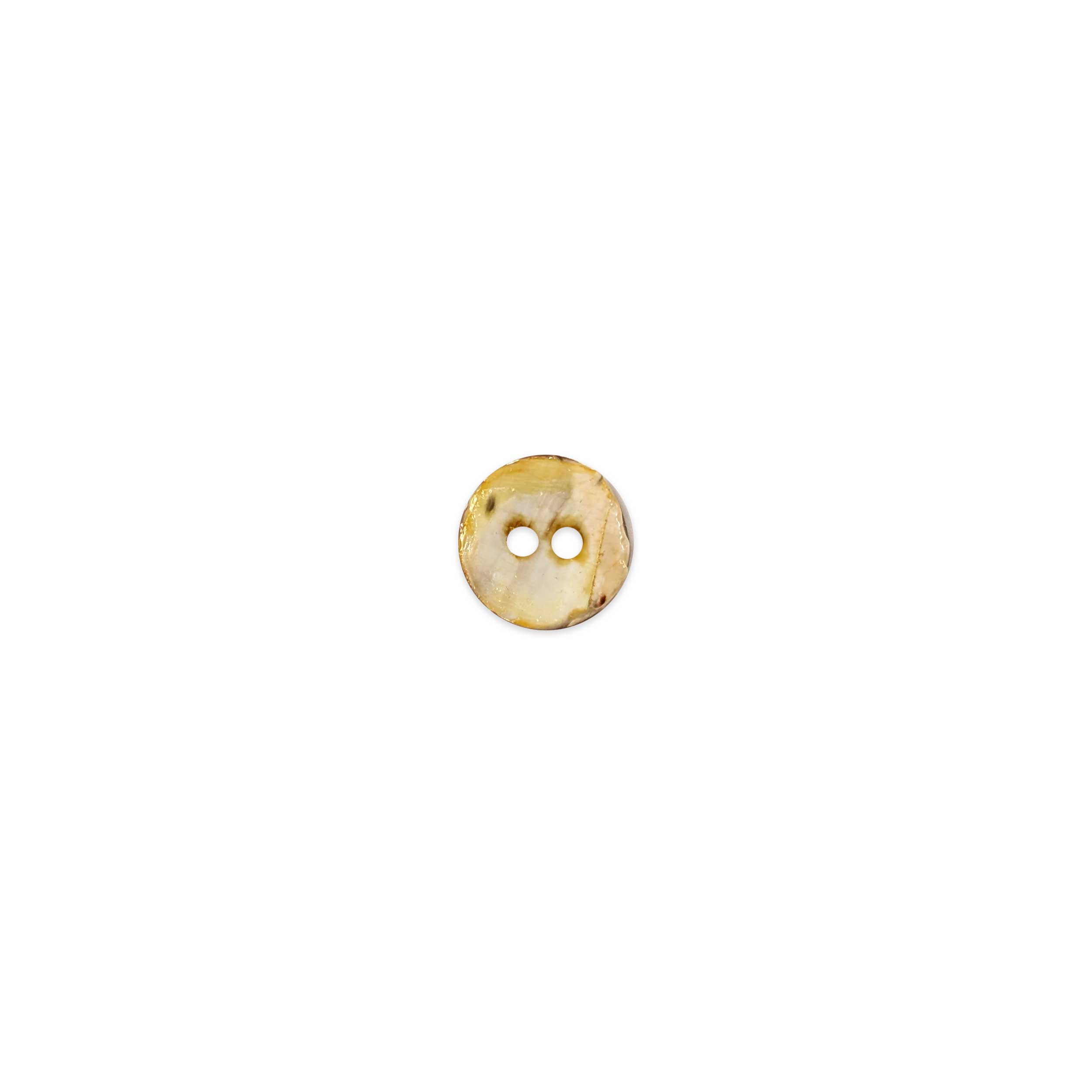 Two-hole button Mother-of-pearl Caramel Lin 24 Image