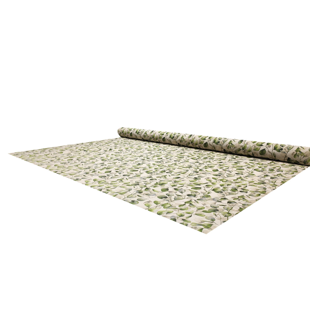 Tissu Panama Feuilles de peuplier Image