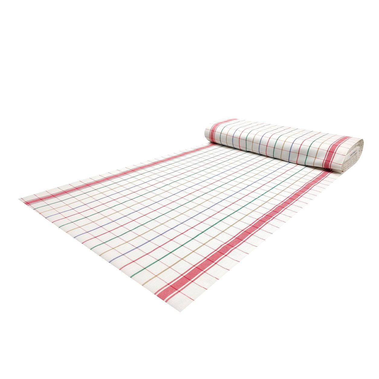 Cotton Double Edge Red Stripes Kitchen Towel