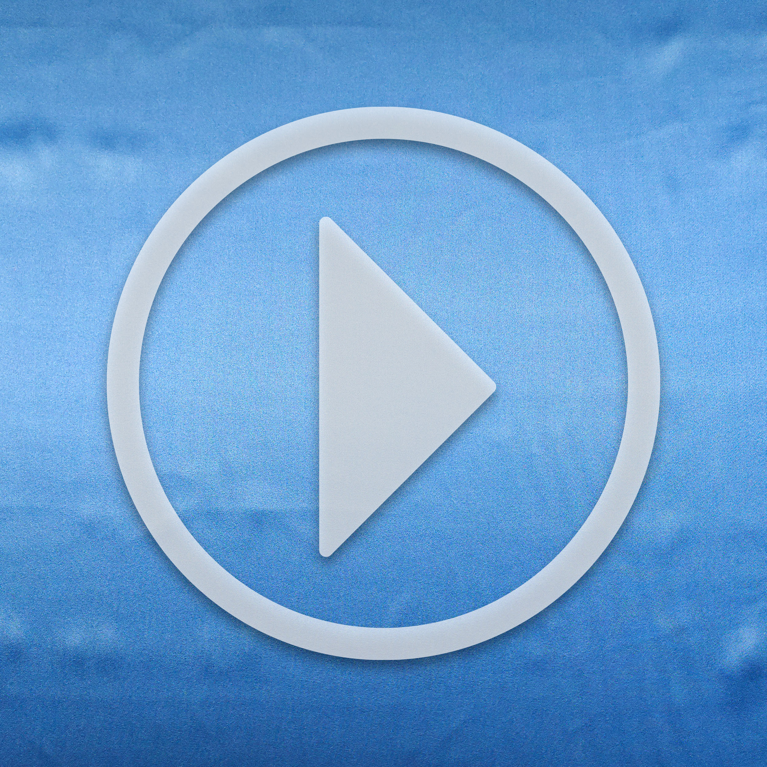 Light blue stretch silk satin fabric Image