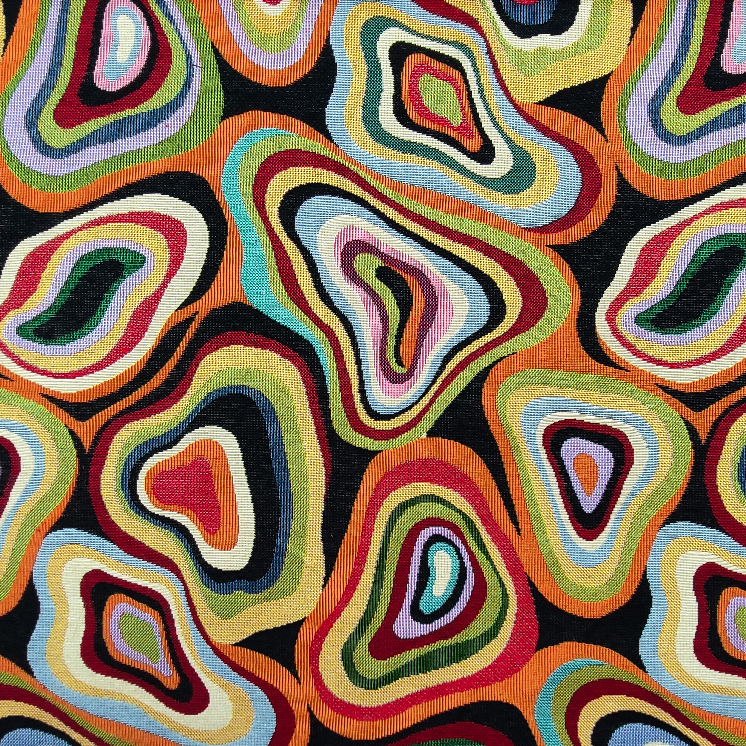 Tela Gobelin Fantasía Abstracta de Colores