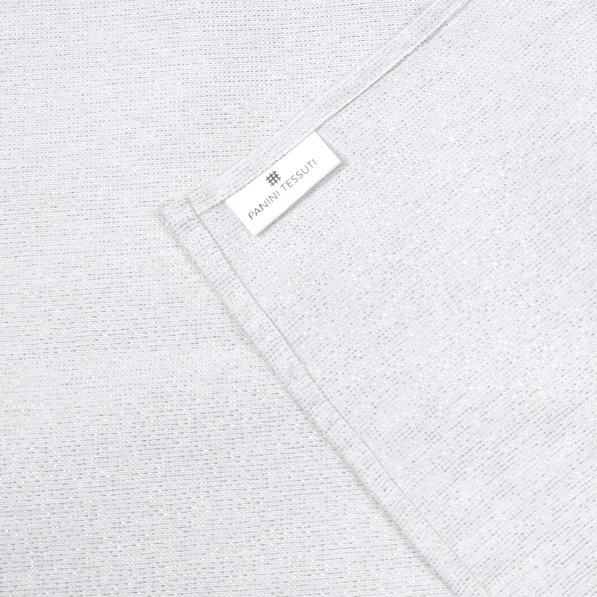 Nappe en Lurex argenté