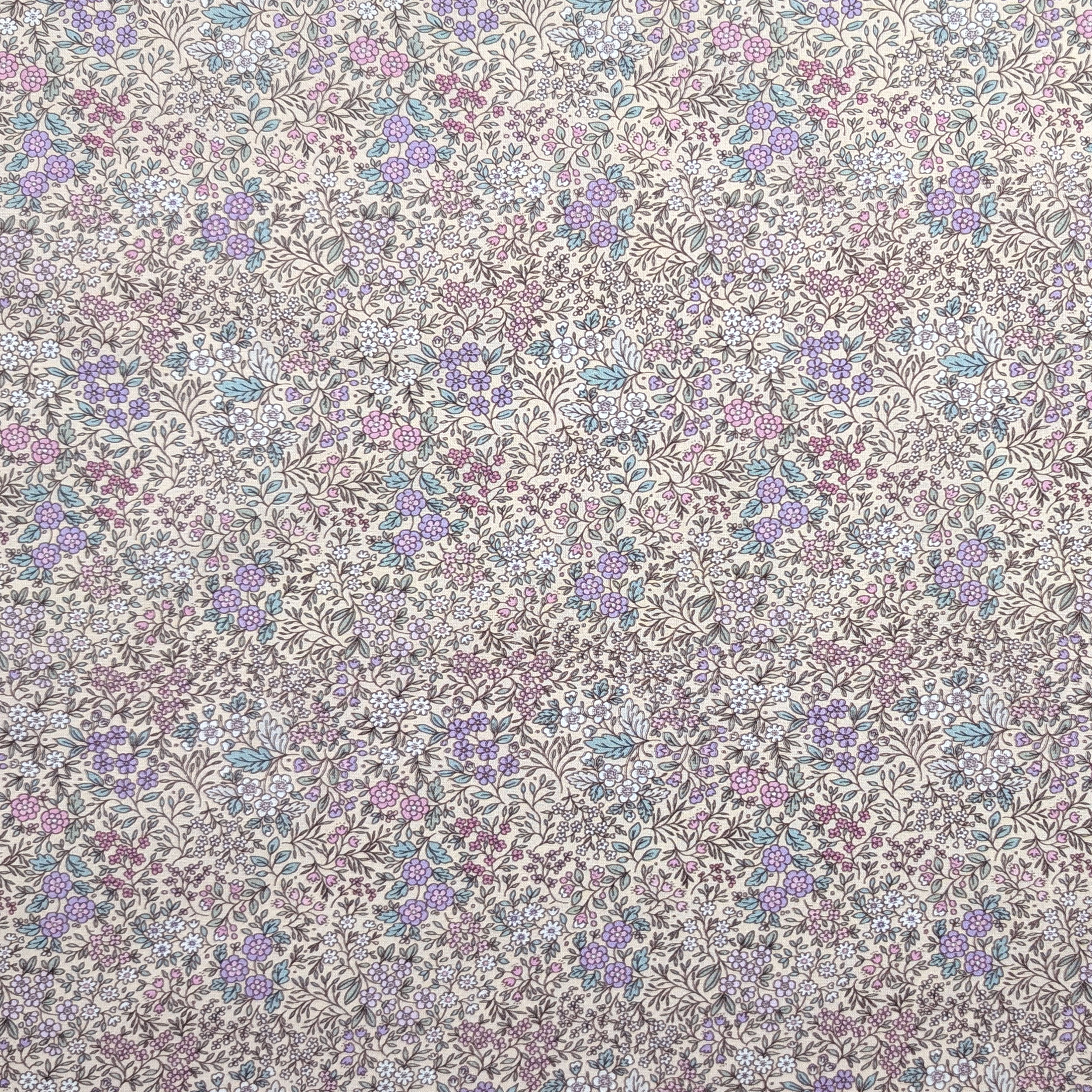 Cotton Percale Fiorellini Purple Image