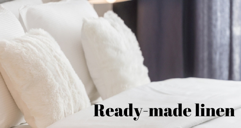 Ready-made linen panini tessuti