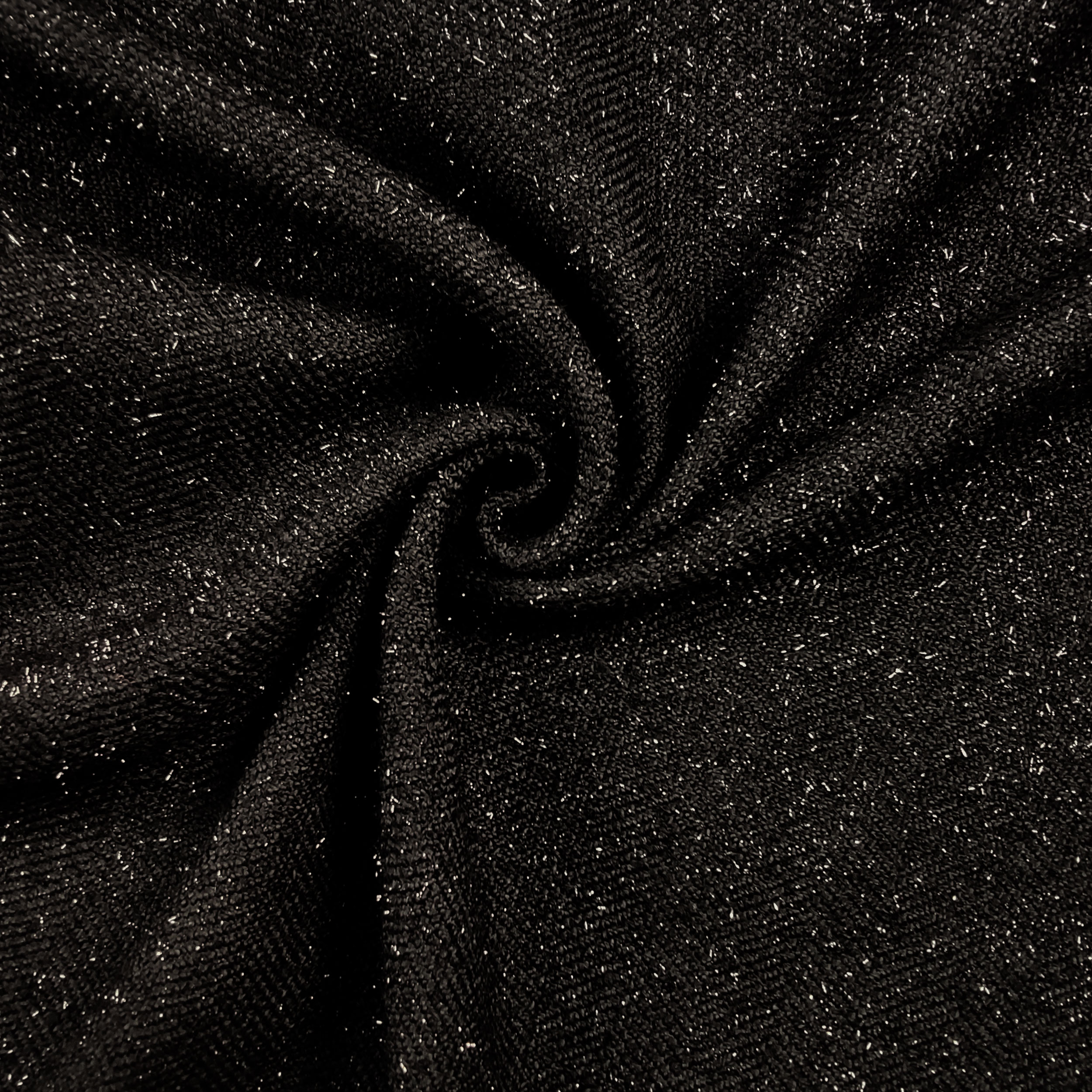 Tweed Lurex en negro