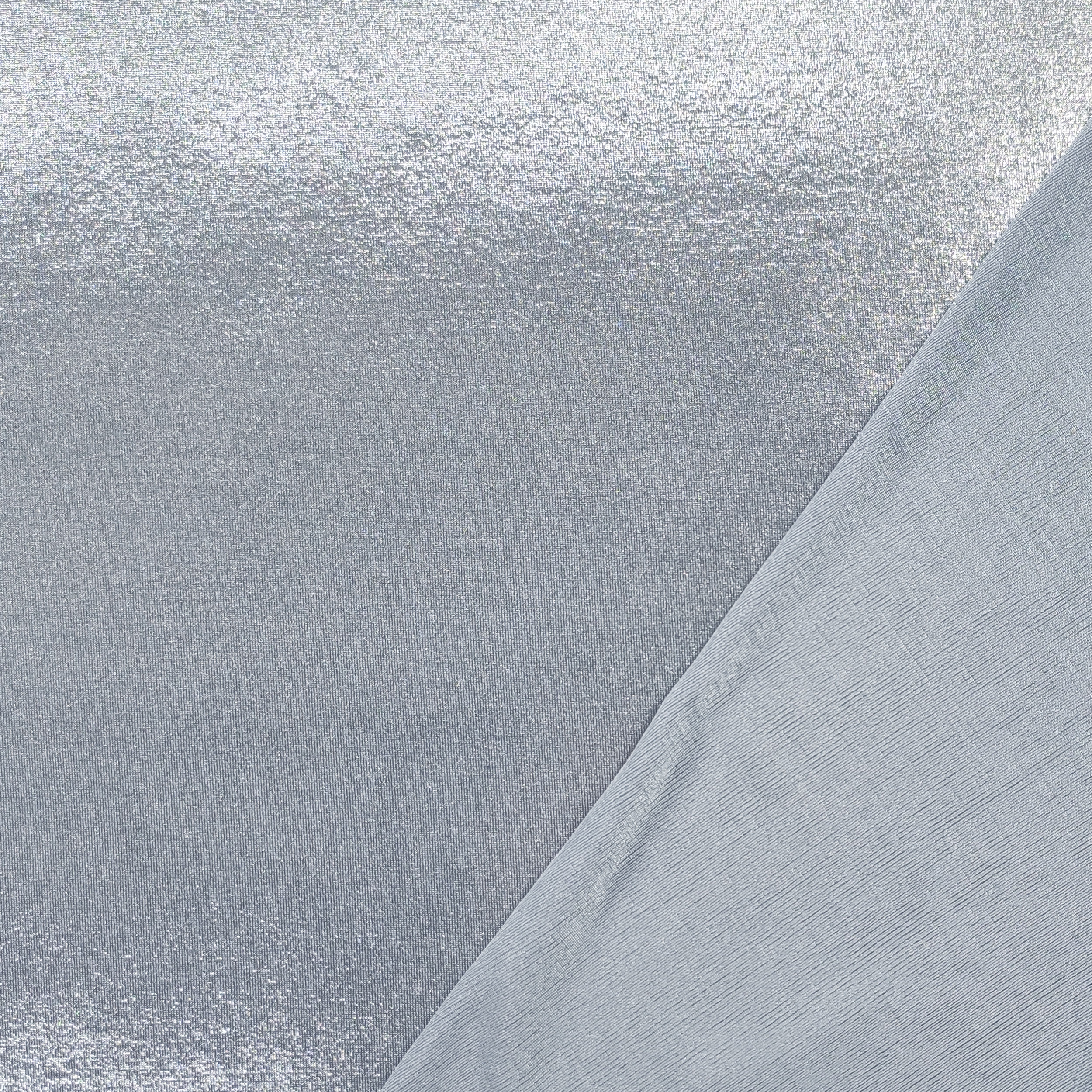 Light blue coated jersey Lurex Image