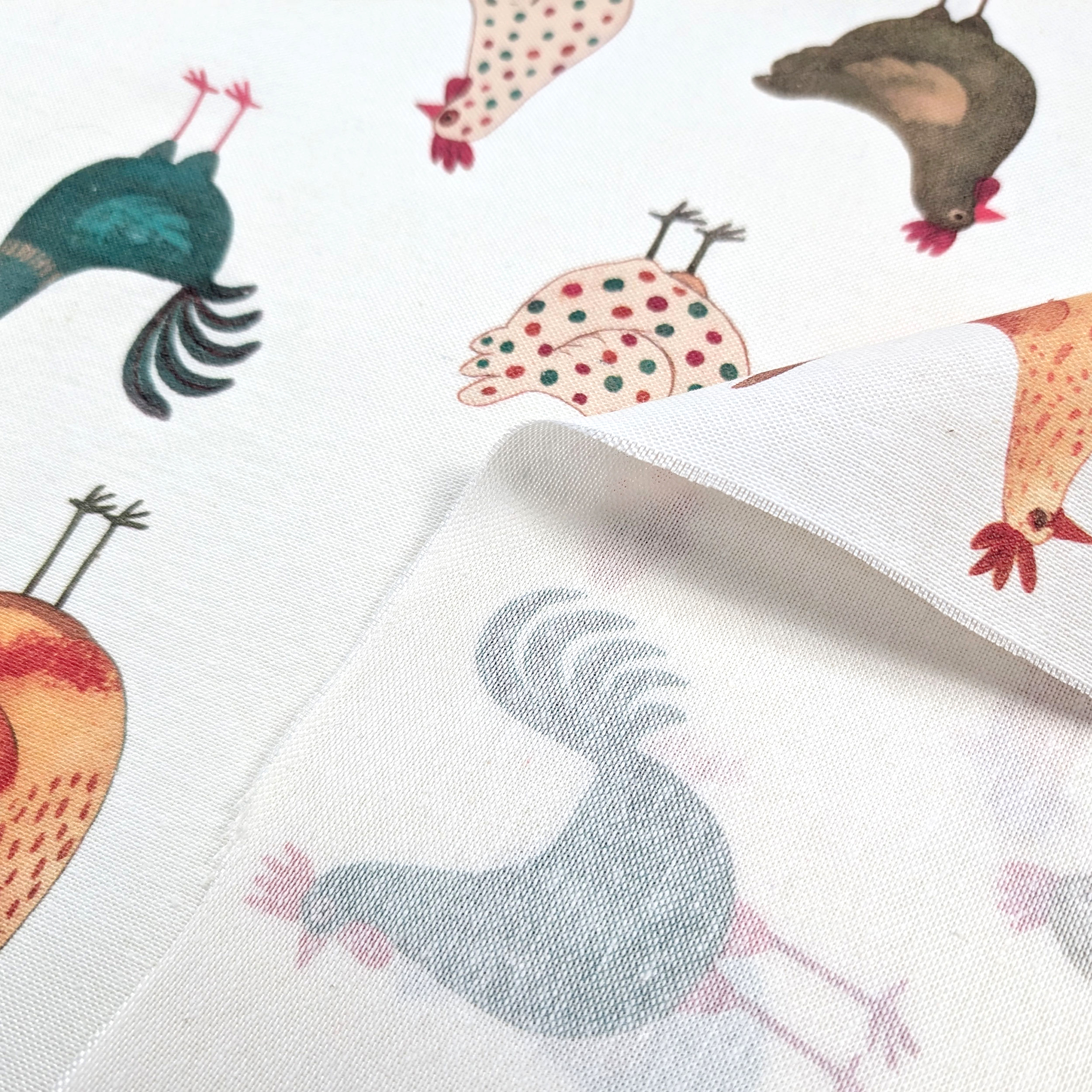 Panama Pure Cotton White Hens Image