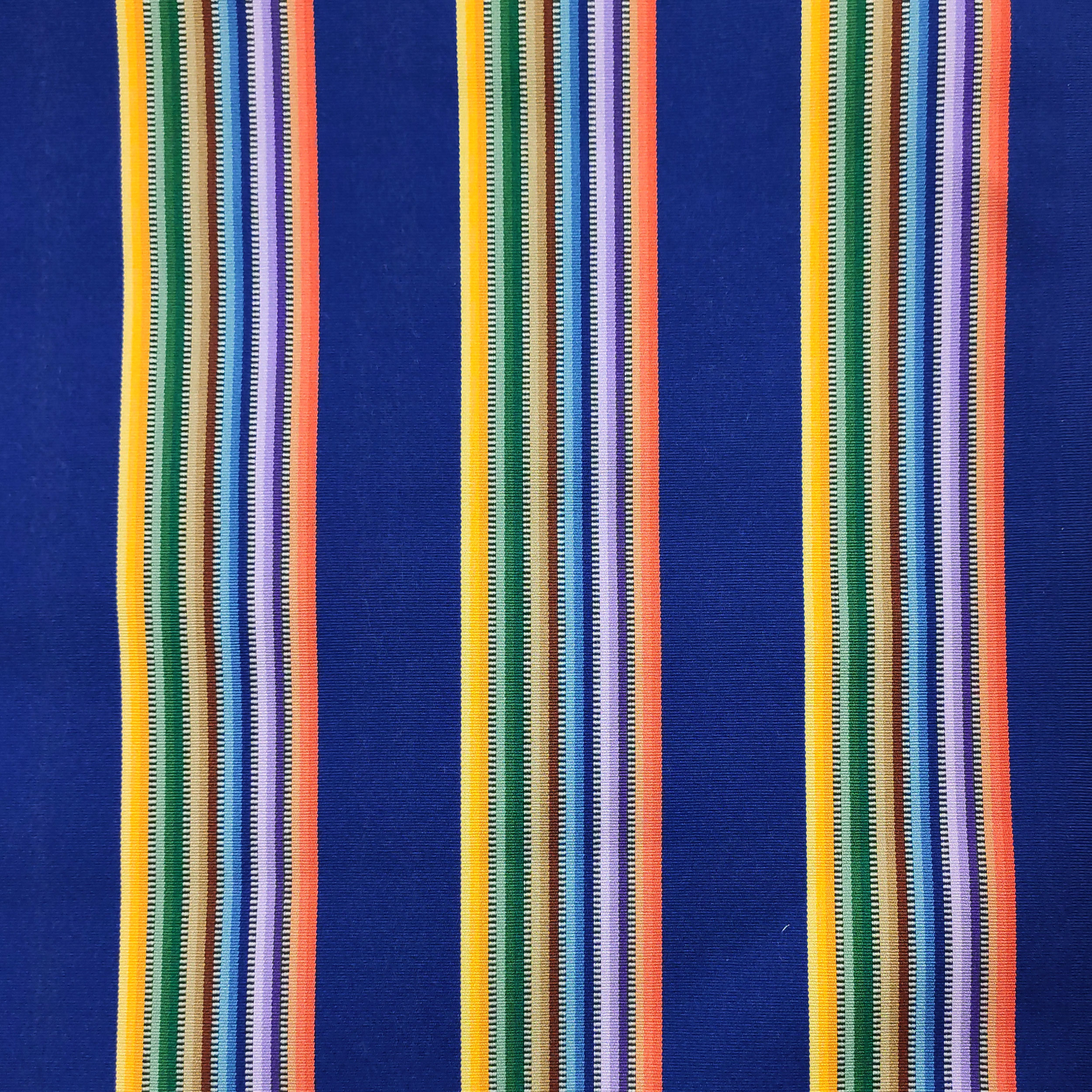 Fondo azul Rayas arco iris