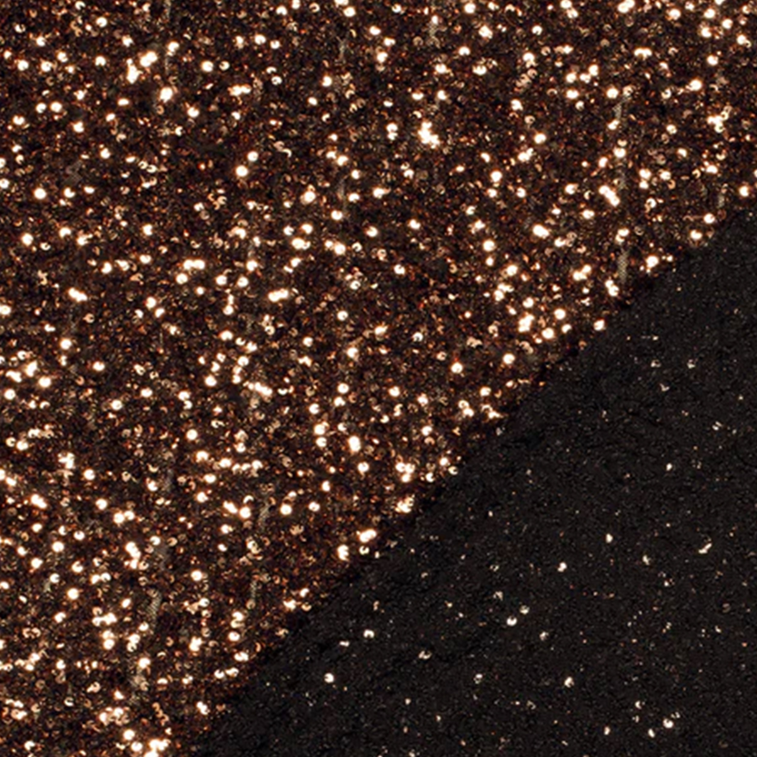 Sequins on Bronze Stretch Tulle Image