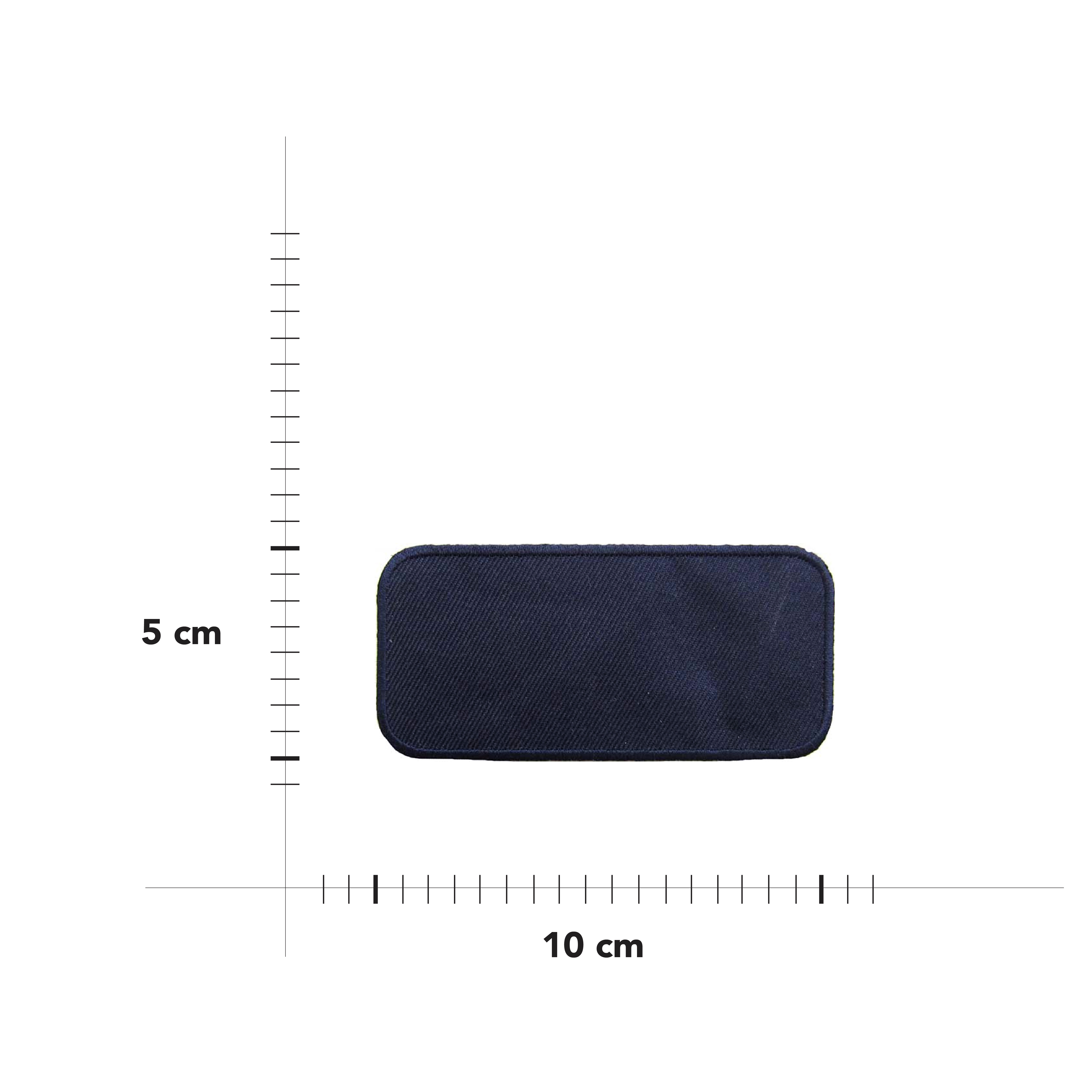 Rectangular Heat-Adhesive Patch Image