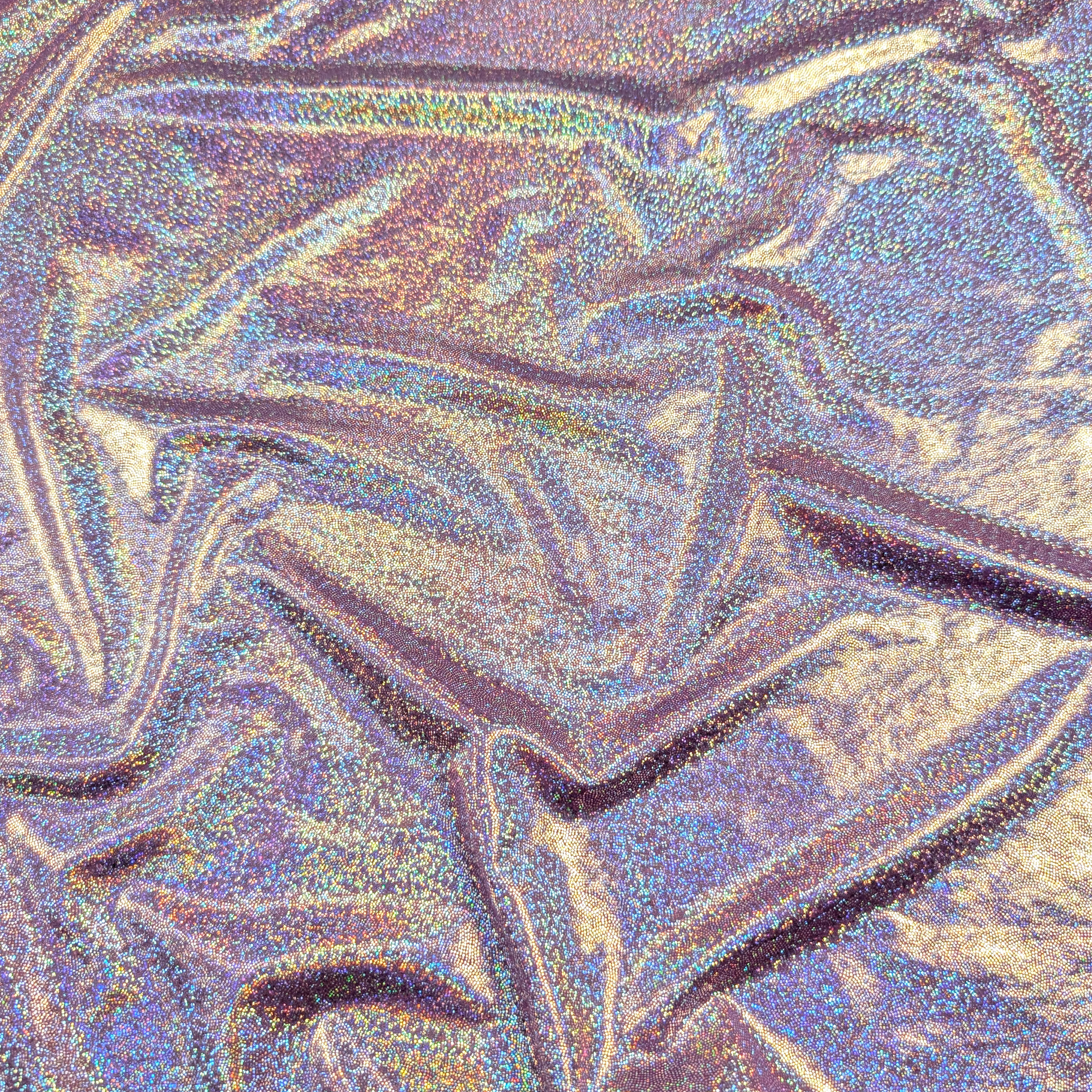 Lycra Lurex Glitter Orchid Image