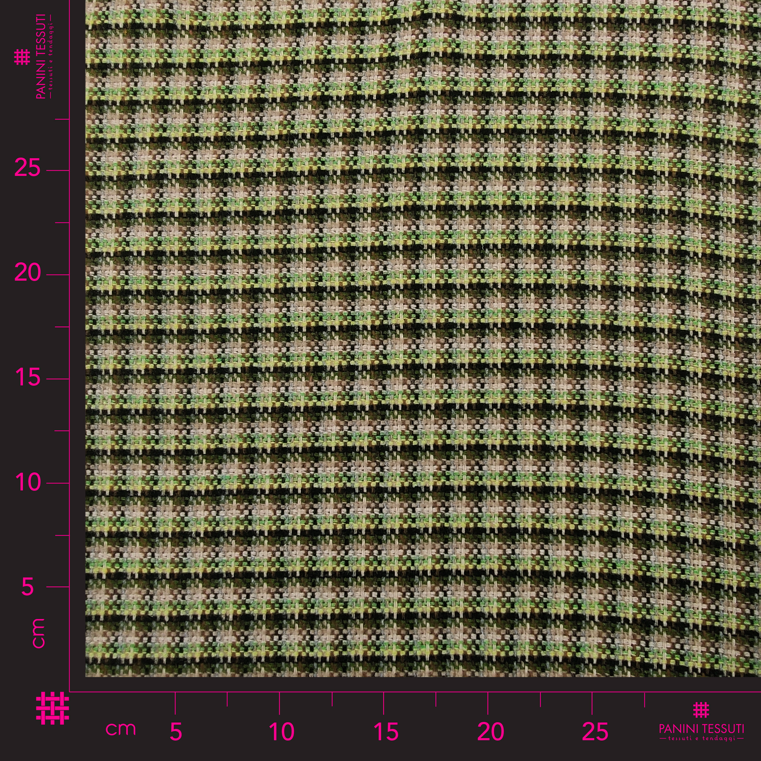 Grünes und gelbes Tartan-Hemd