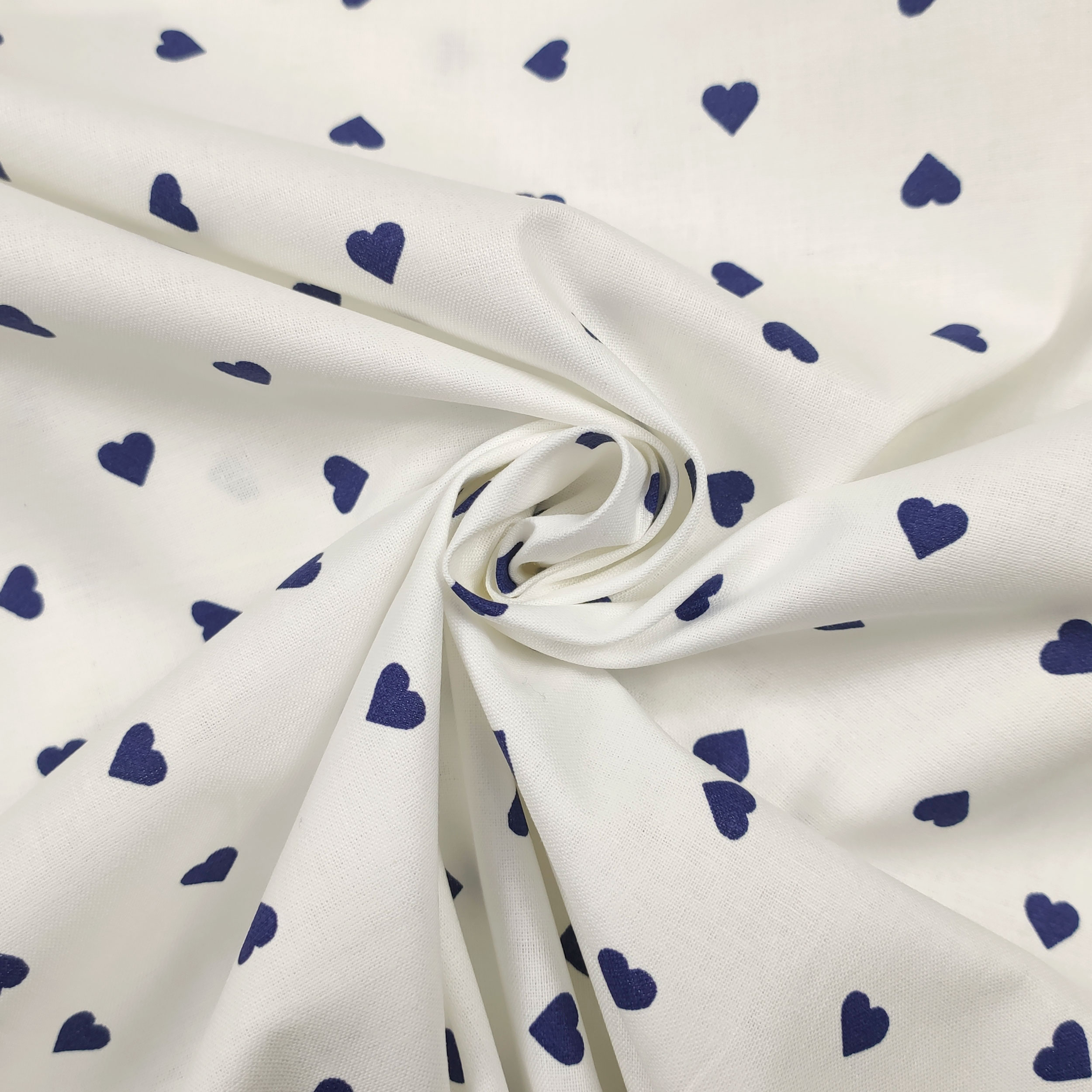 Dressmaking Printed Cotton - Hearts Image