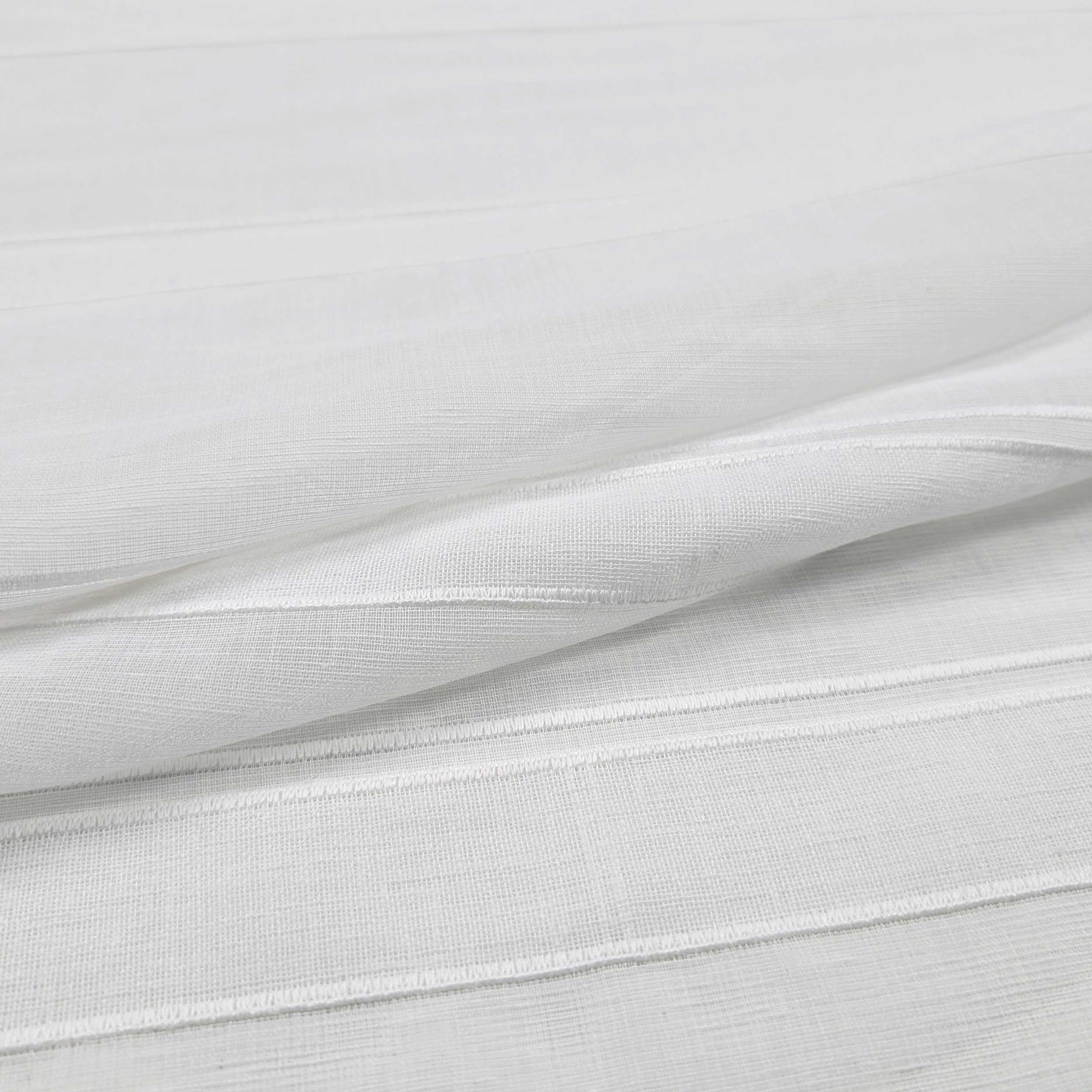 Modular Curtain Fabric White Natural Image