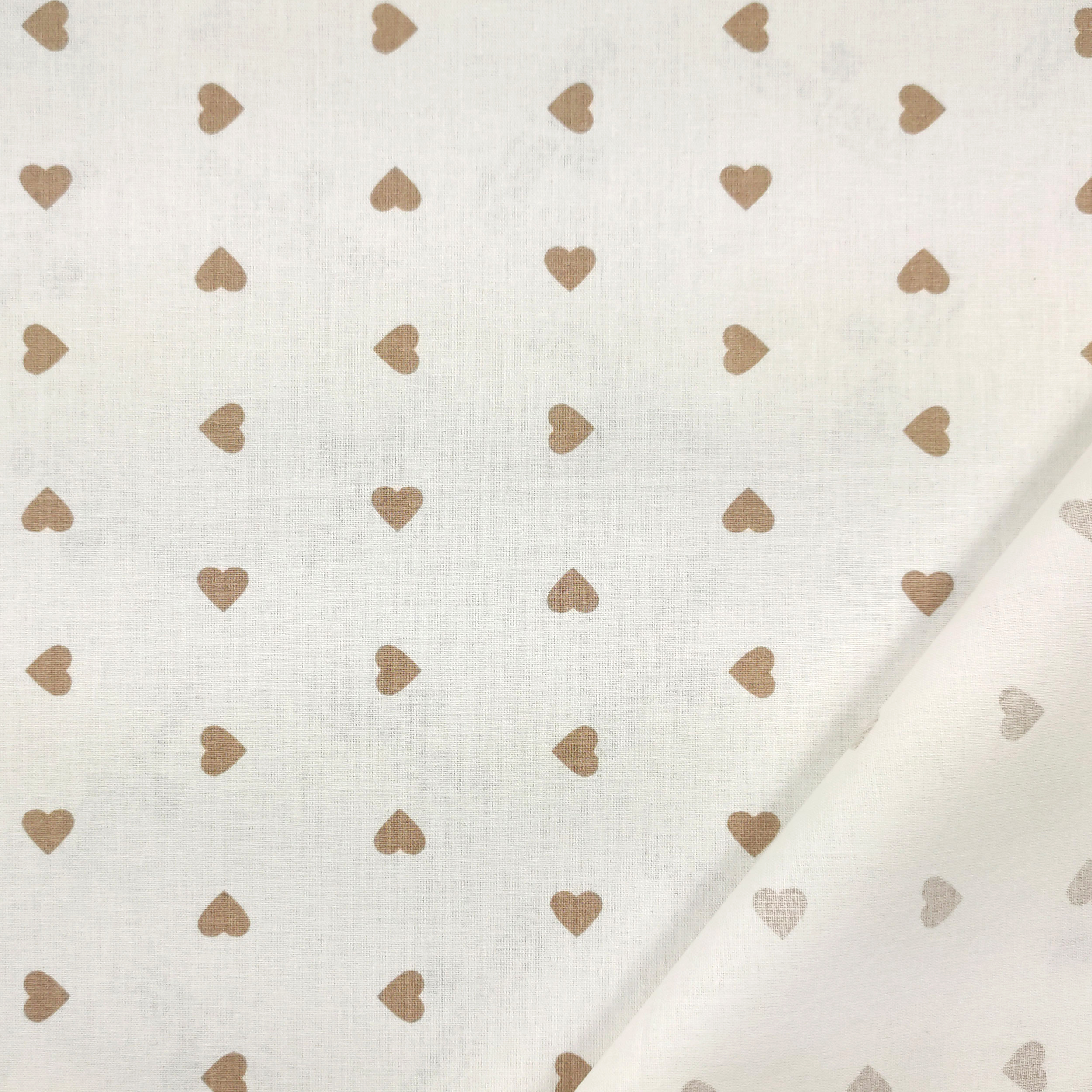 Dressmaking Printed Cotton - Hearts Image