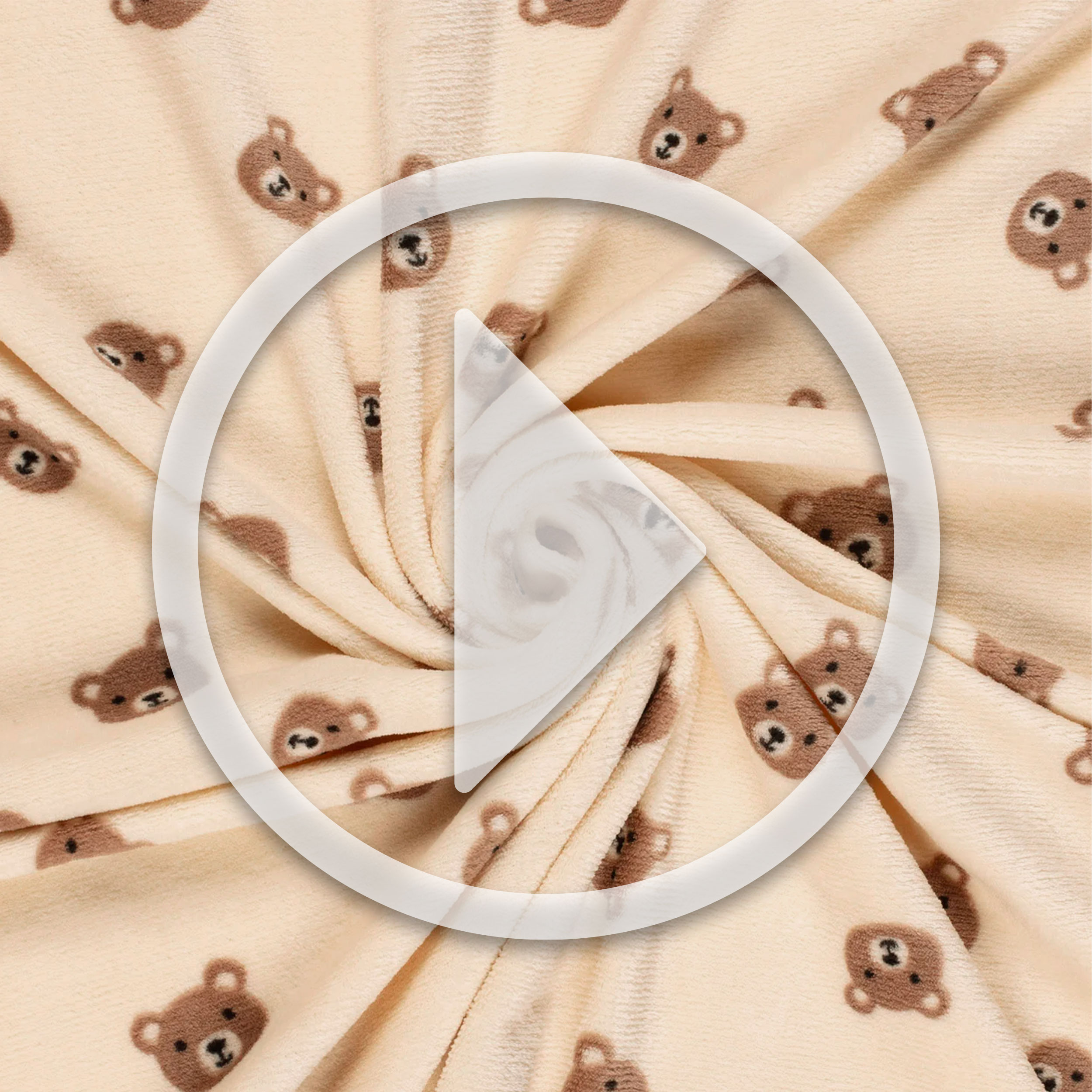 Fleece Hand Cashmere Teddy Background Cream Image