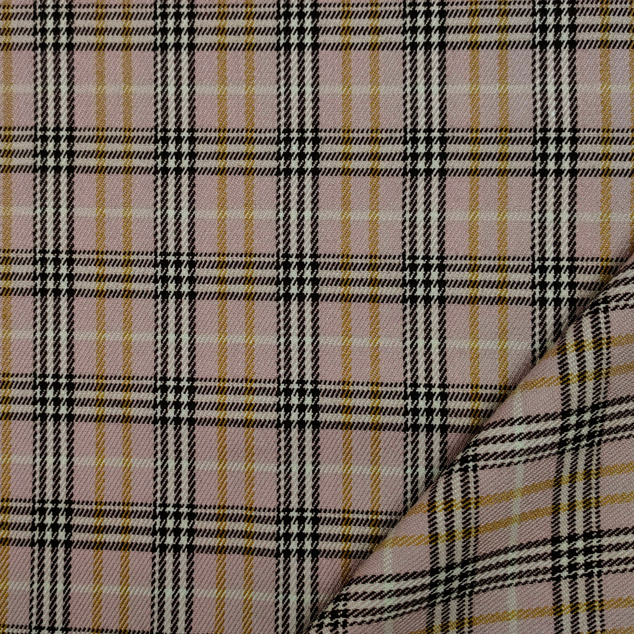 Beige Dressmaking Tartan  Image