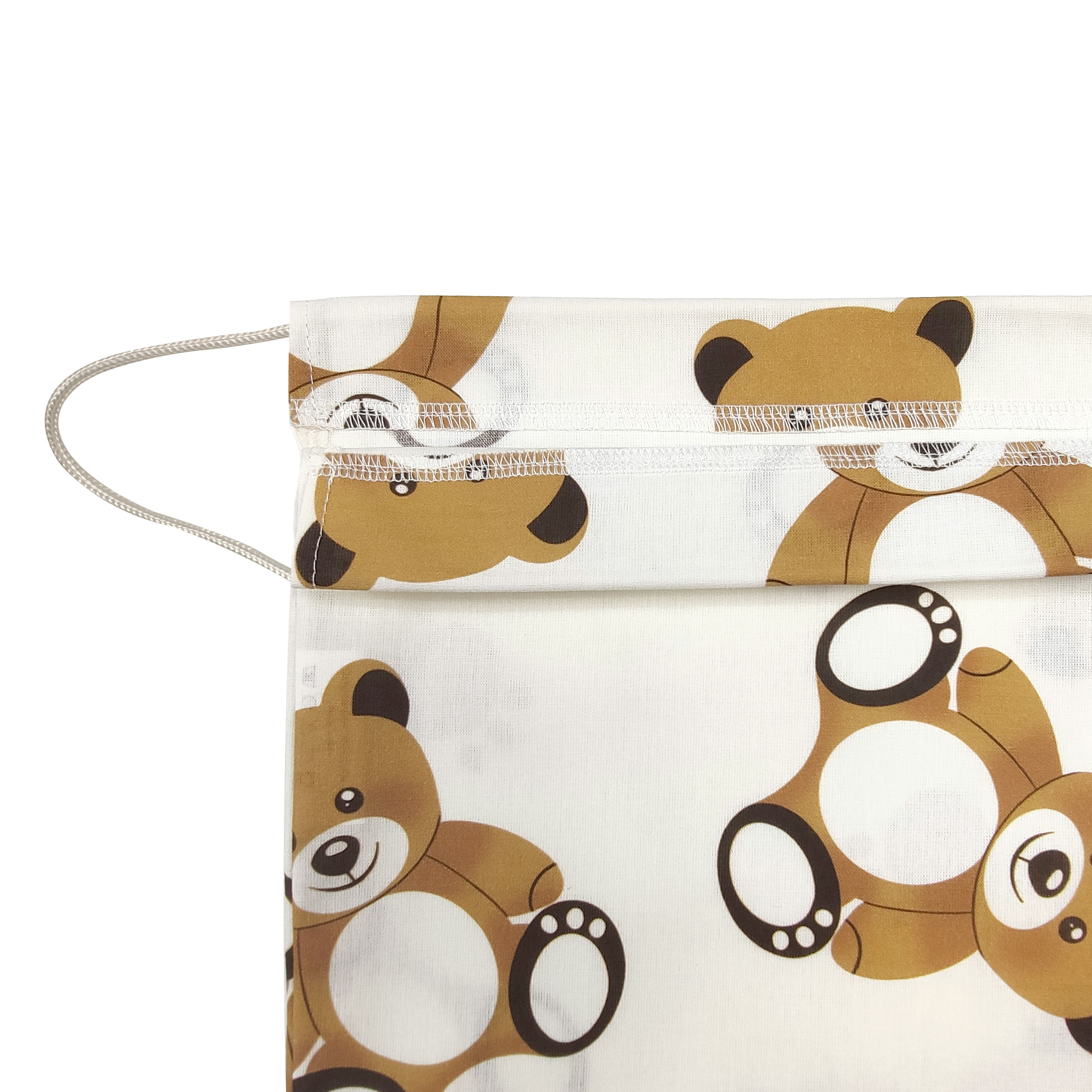 Sac à langer Ourson de nurserie Fond blanc
