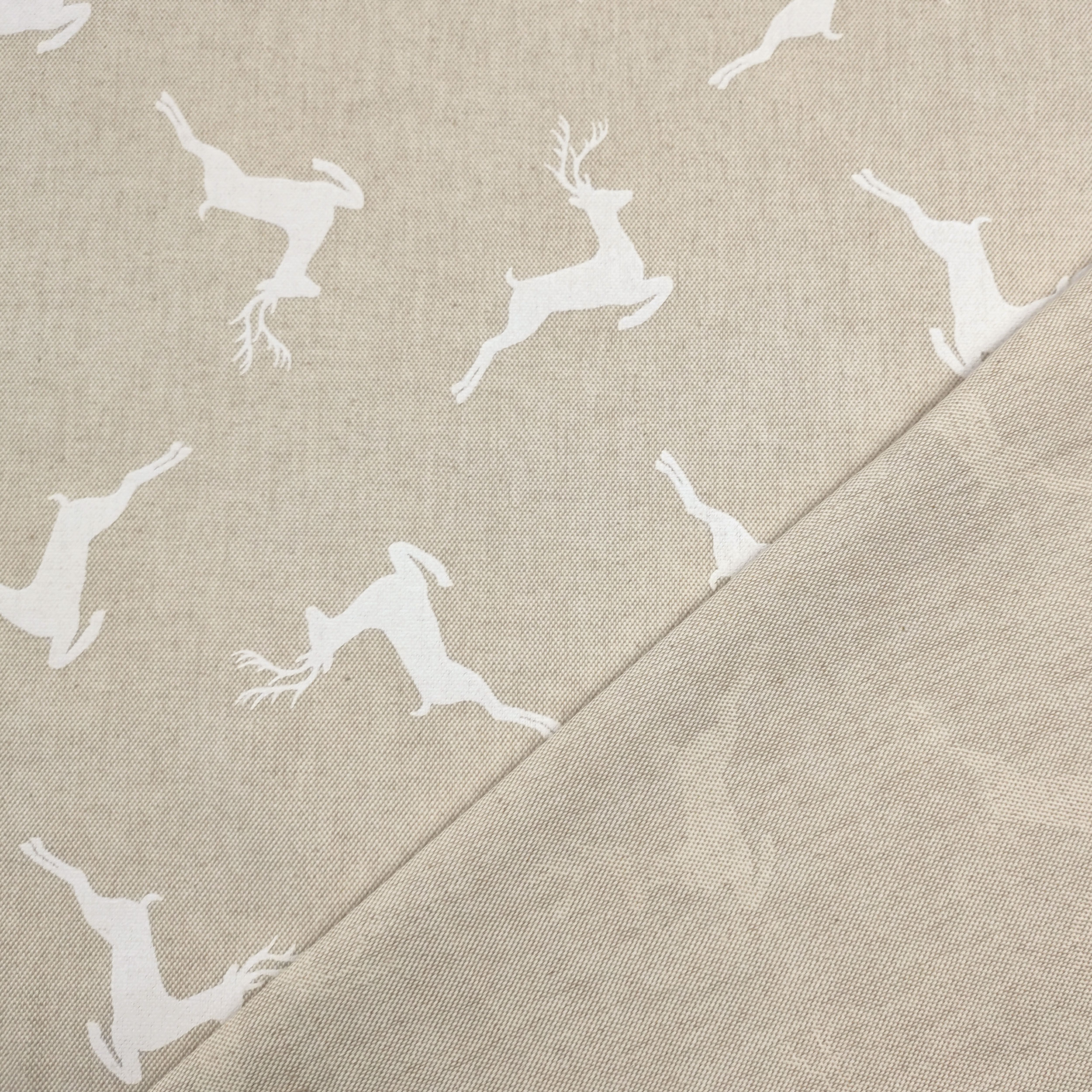 Panama Fabric Renne Background Beige