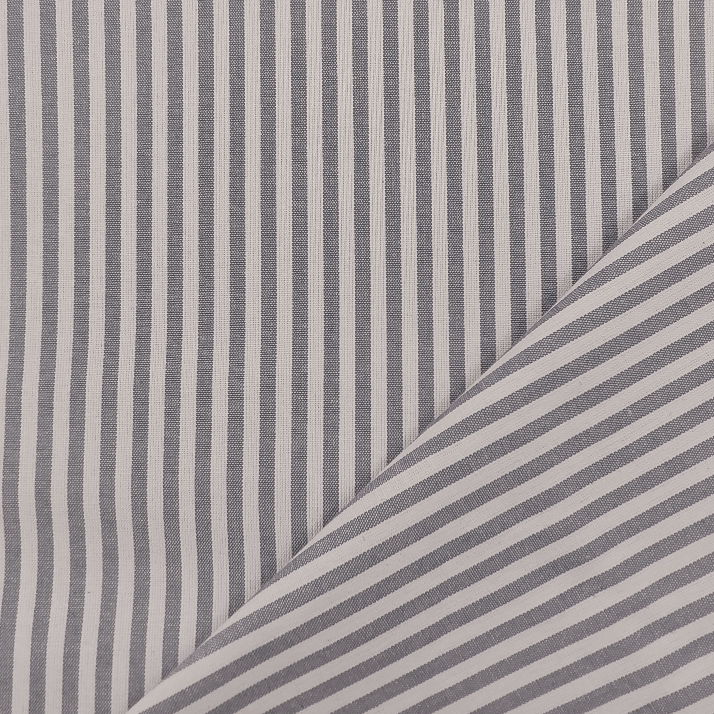 Pure Cotton Striped Tablecloth Fabric Image