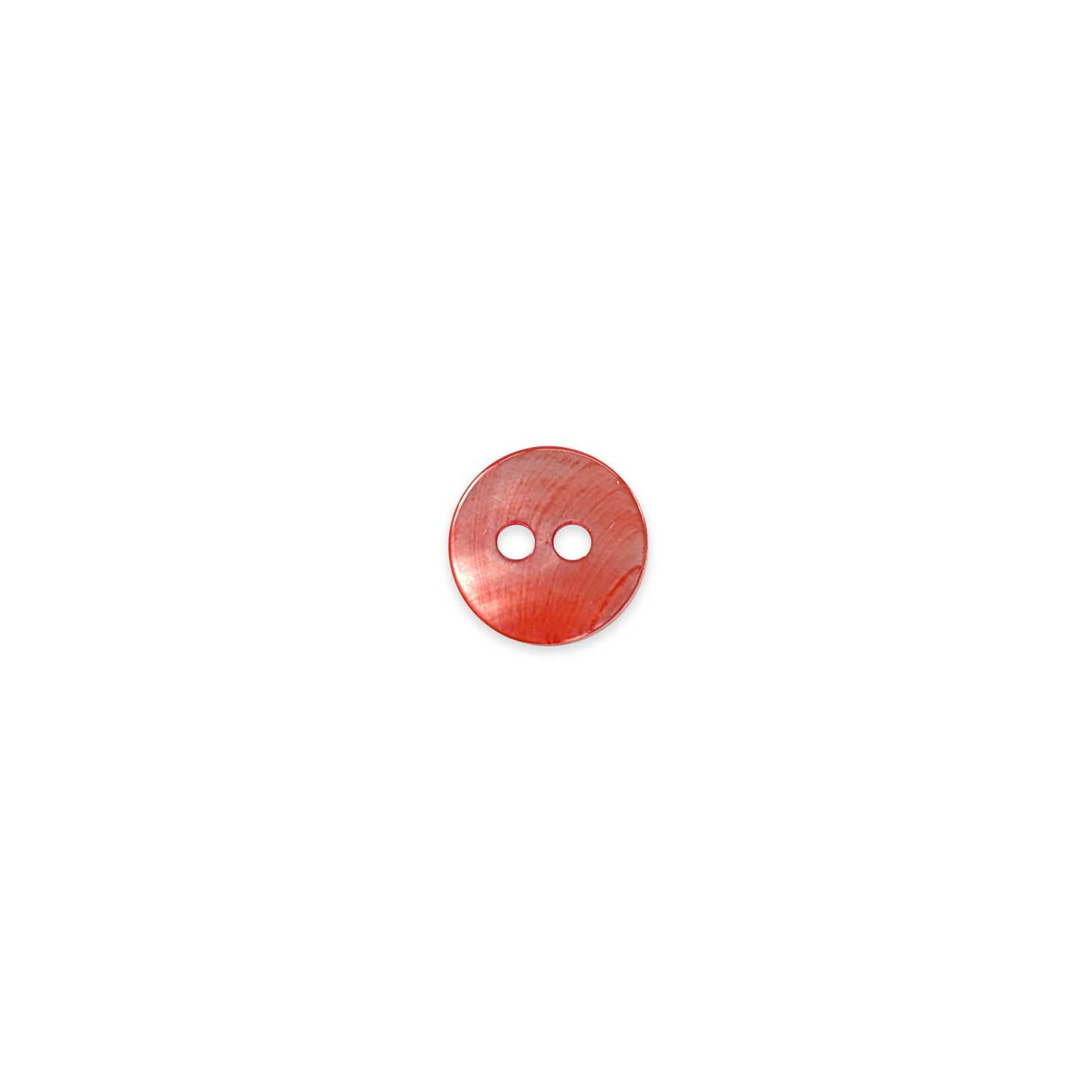 Mother-of-pearl button 2 holes Peach Lin 16 Image