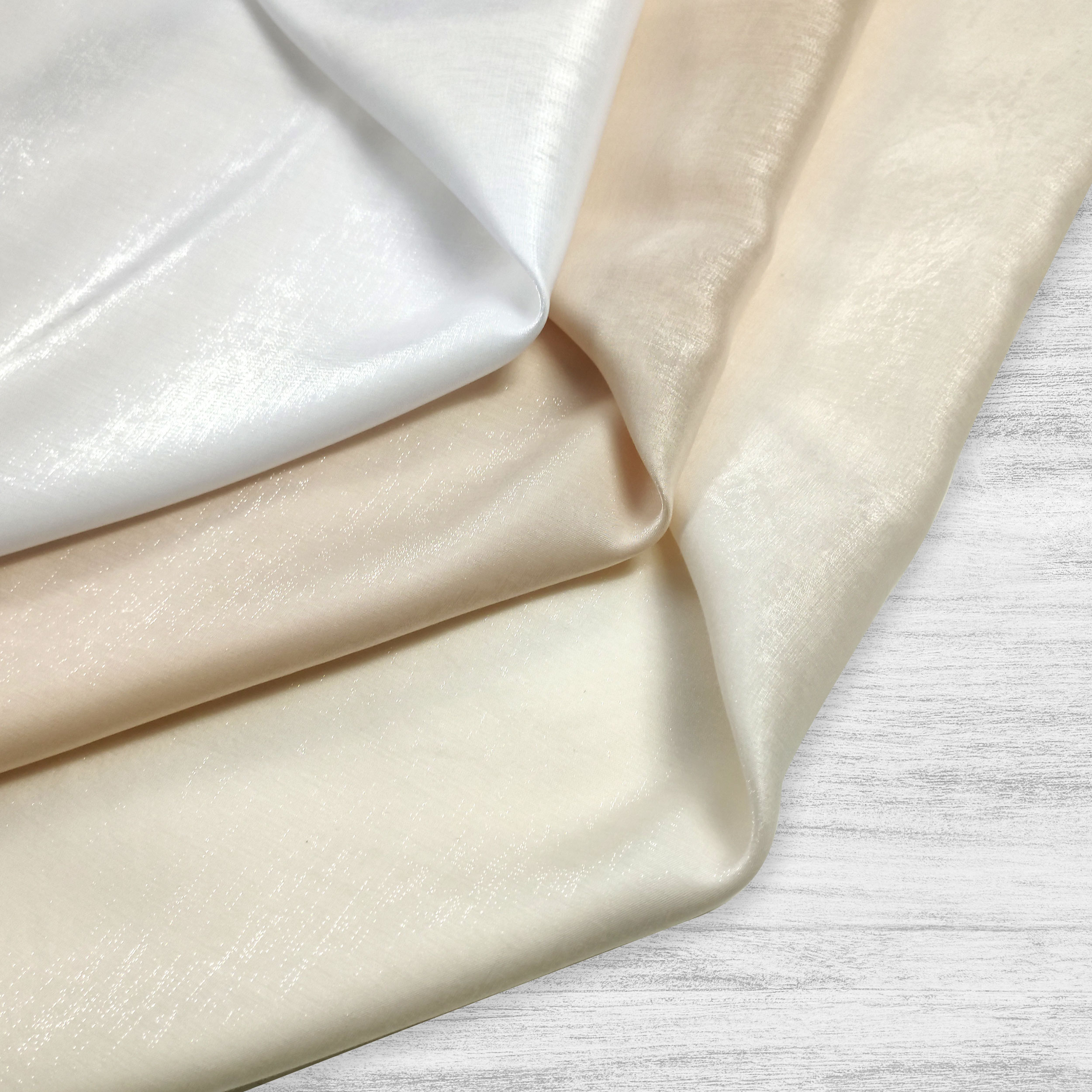 Lúrex Satinado Blanco Óptico Nupcial